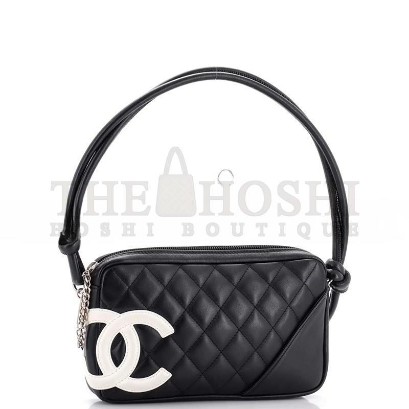 Ch**el CAMBON POCHETTE QUILTED LEATHER 289558 (20*12*3cm) Master Quality