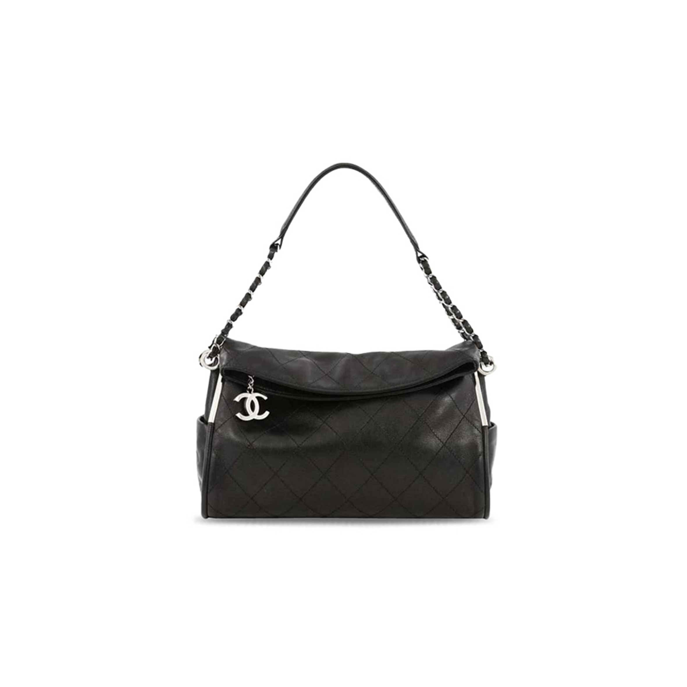 Ch**el ULTIMATE SOFT HOBO QUILTED LEATHER MEDIUM  (32*24*11cm) Master Quality