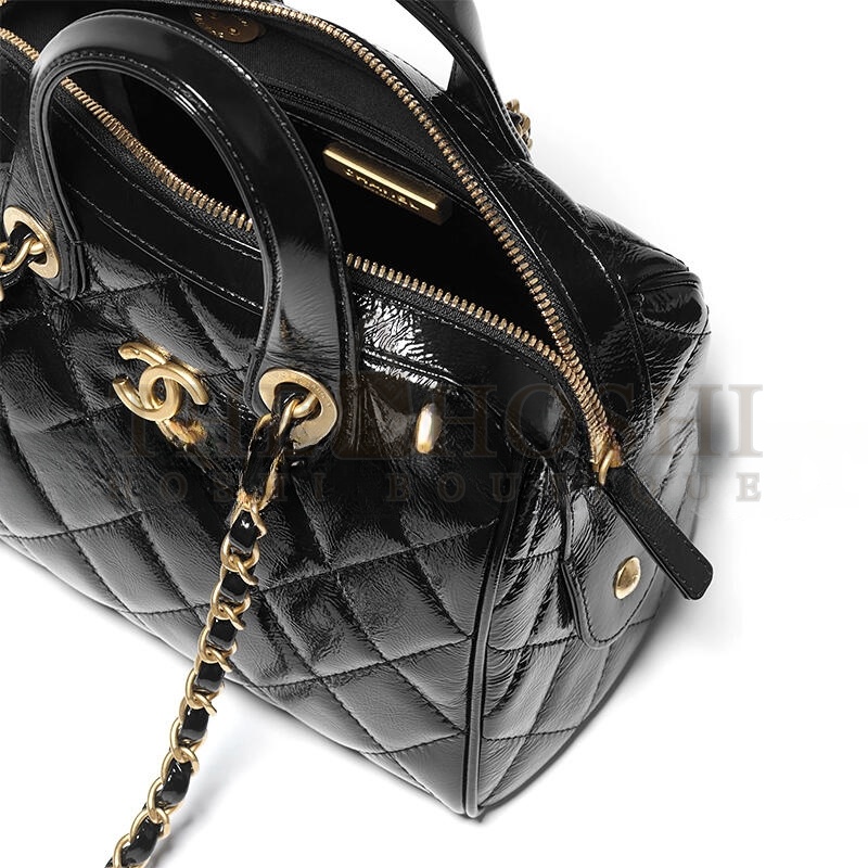 Ch**el SMALL BOWLING BAG AS5578 (21*17*13cm) Master Quality