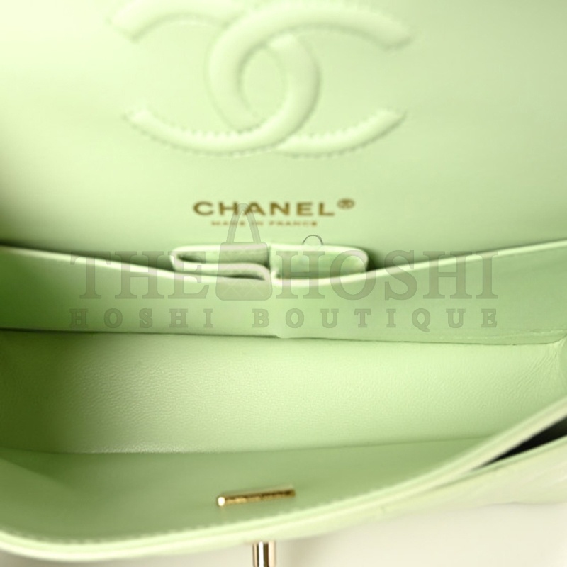 Ch**el CAVIAR QUILTED SMALL DOUBLE FLAP 1152132 (23*14.5*6cm) Master Quality