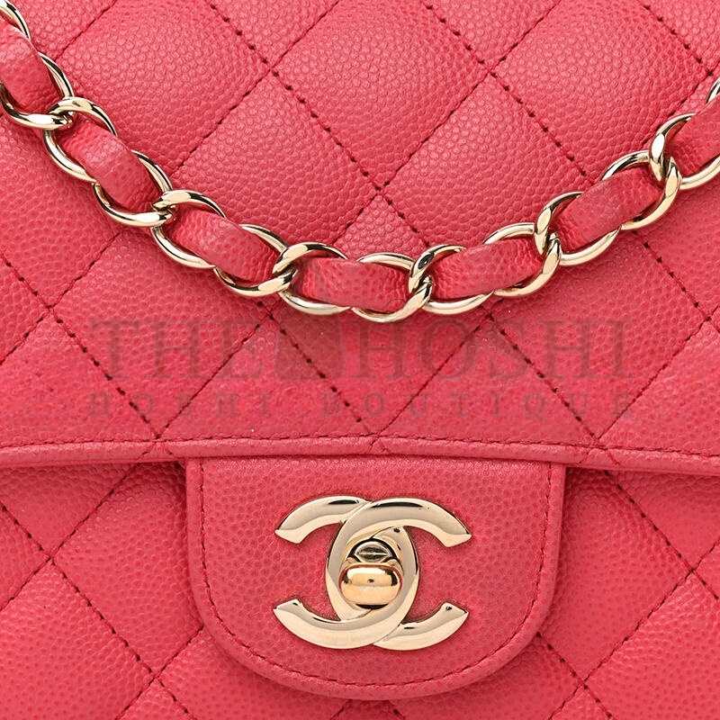 Ch**el CAVIAR QUILTED MINI FLAP AS2215 1132441 (20*13*6cm) Master Quality