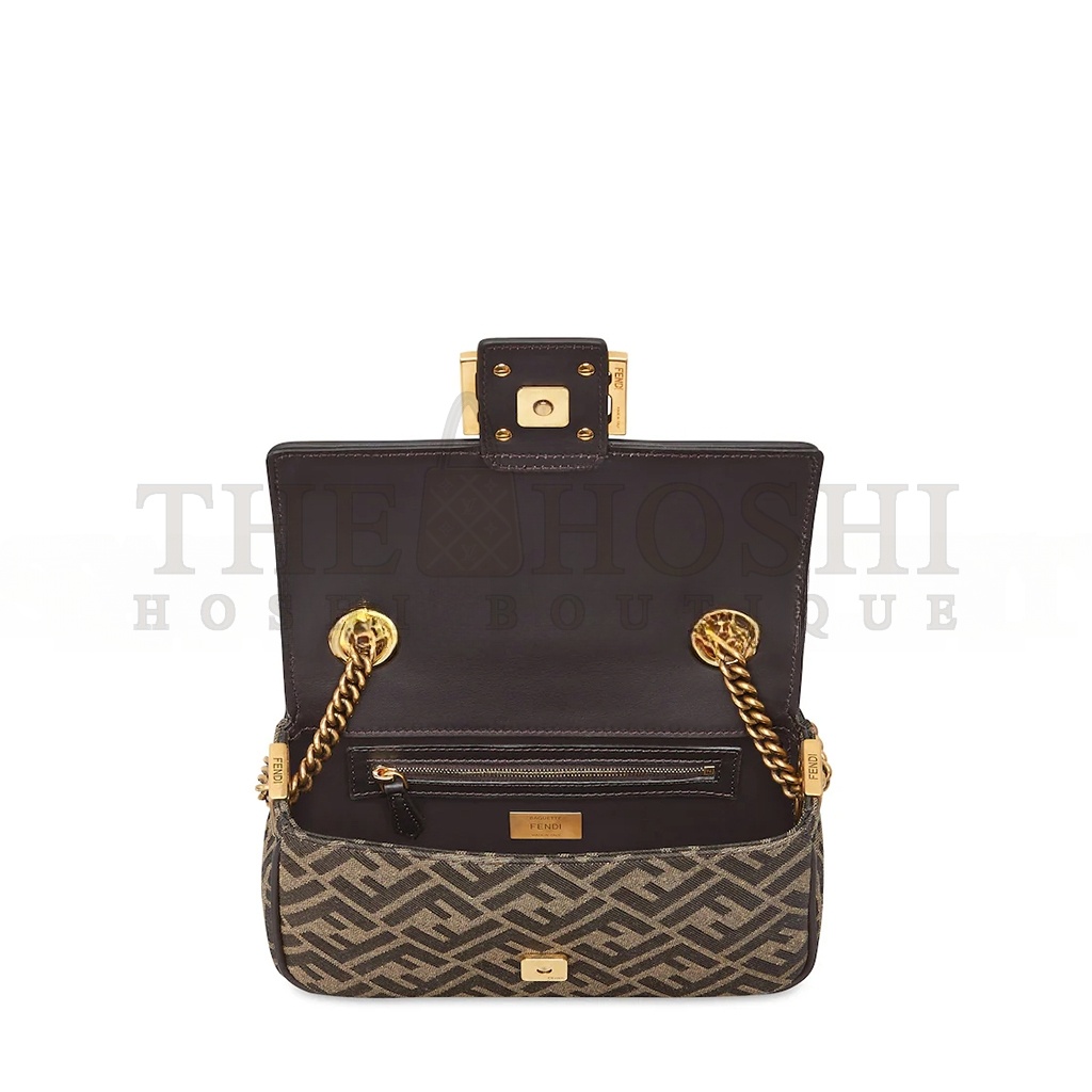 F**di BAGUETTE CHAIN MIDI 8BR793AKBZF1EM3 (24*14.5*7cm) Master Quality