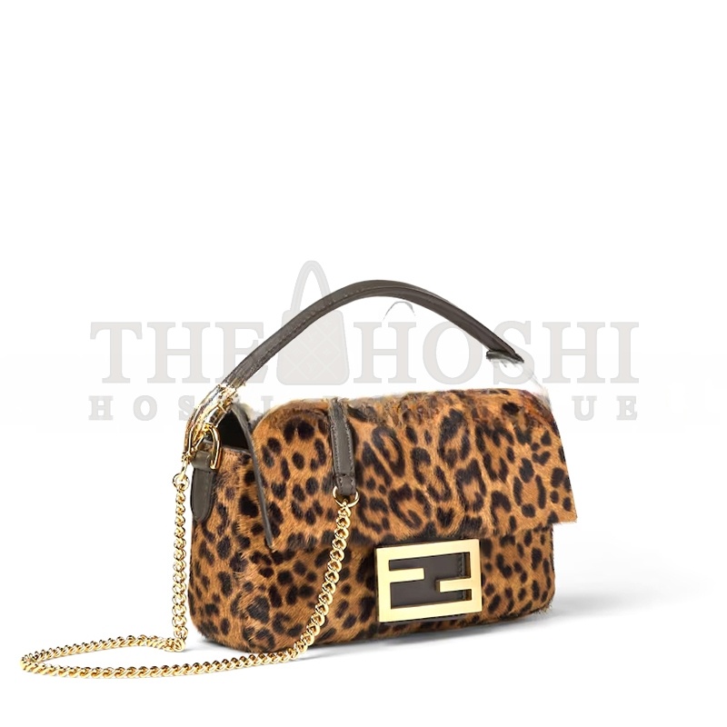 F**di BAGUETTE MINI PRINTED CAVALLINO CALFSKIN BAG 8BS017AYDYF0A6E (20*13*5cm) Master Quality