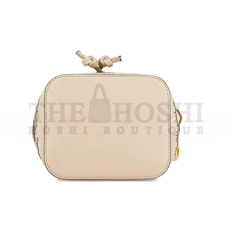 F**di MON TRESOR BUCKET BAG ZUCCA SUEDE MINI BROWN 8BS010AHJGF1FI0 (18*12*10cm) Master Quality