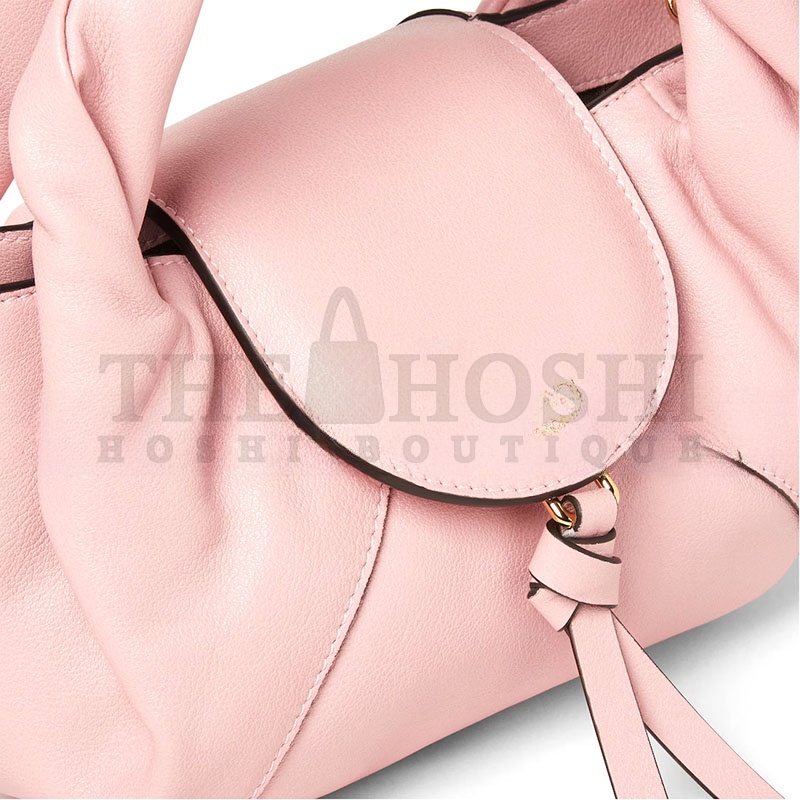 F**di MINI F**di SPY LIGHT PINK LEATHER MINI BAG 8BS110AYCTF1CJY (15*12.5*11cm) Master Quality