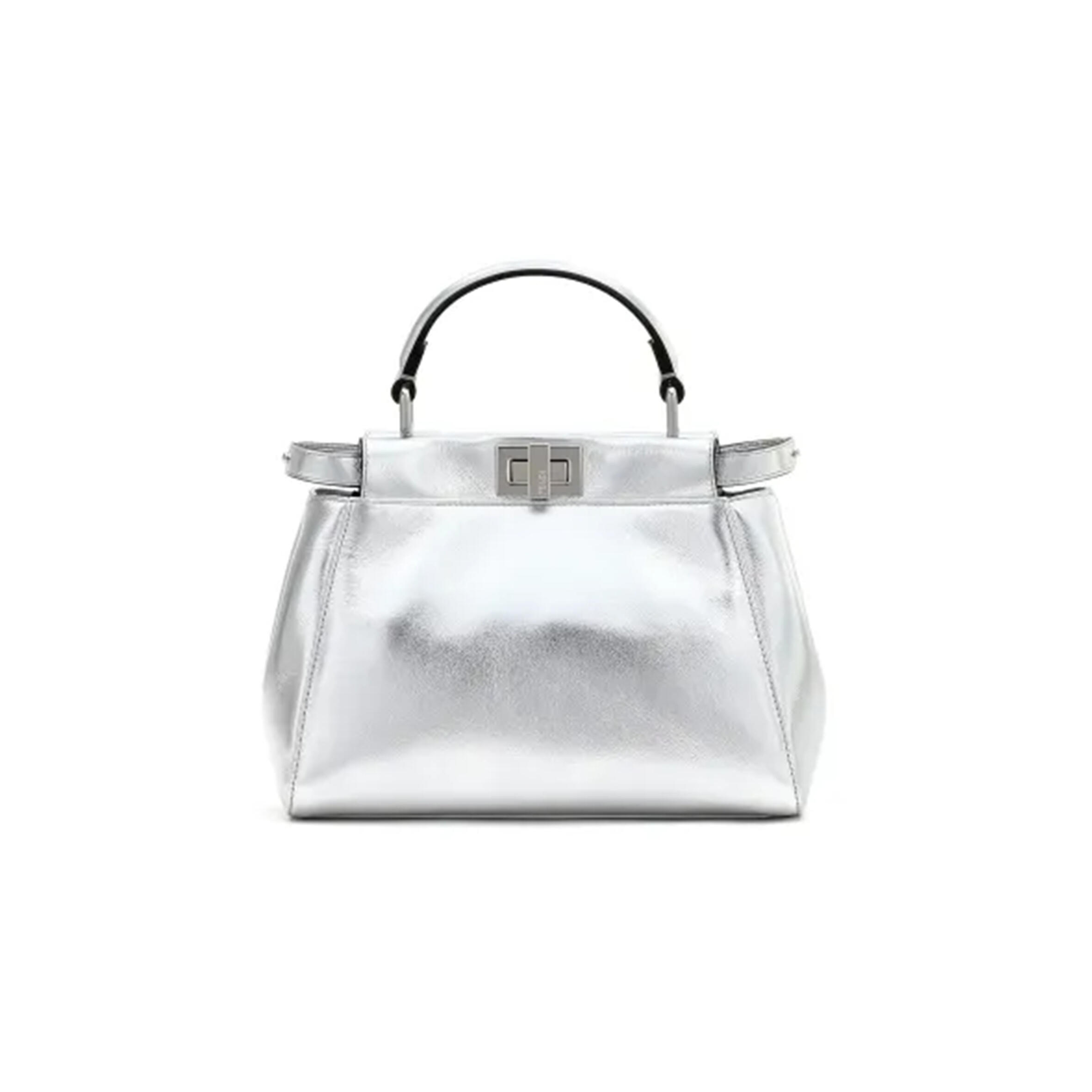 F**di FF NAPPA MINI PEEKABOO ICONIC SATCHEL  (23*18*11cm) Master Quality