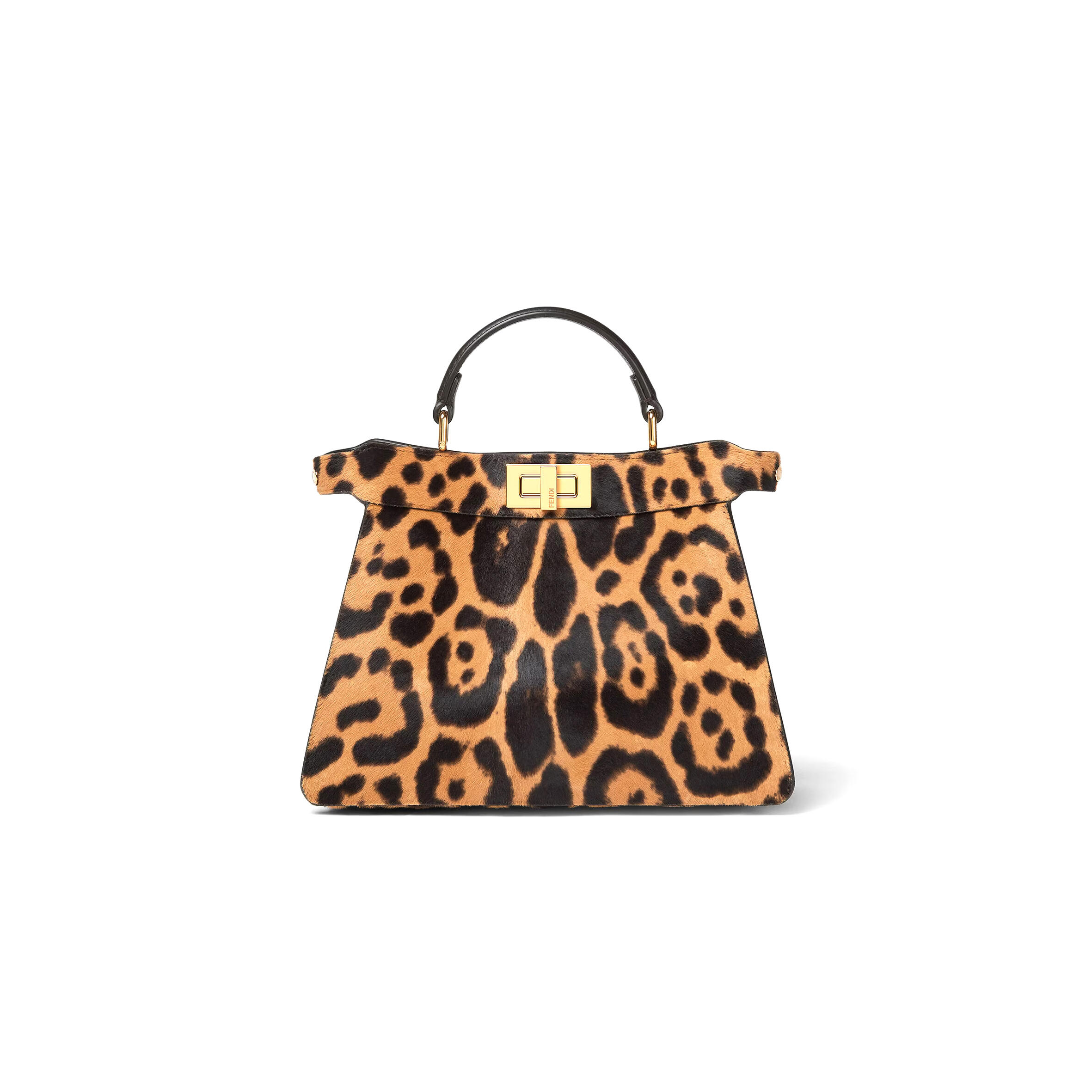 F**di PEEKABOO ISEEU SMALL PRINTED CAVALLINO CALFSKIN BAG 8BN327AVQ5F0A6E (27*21*11cm) Master Quality