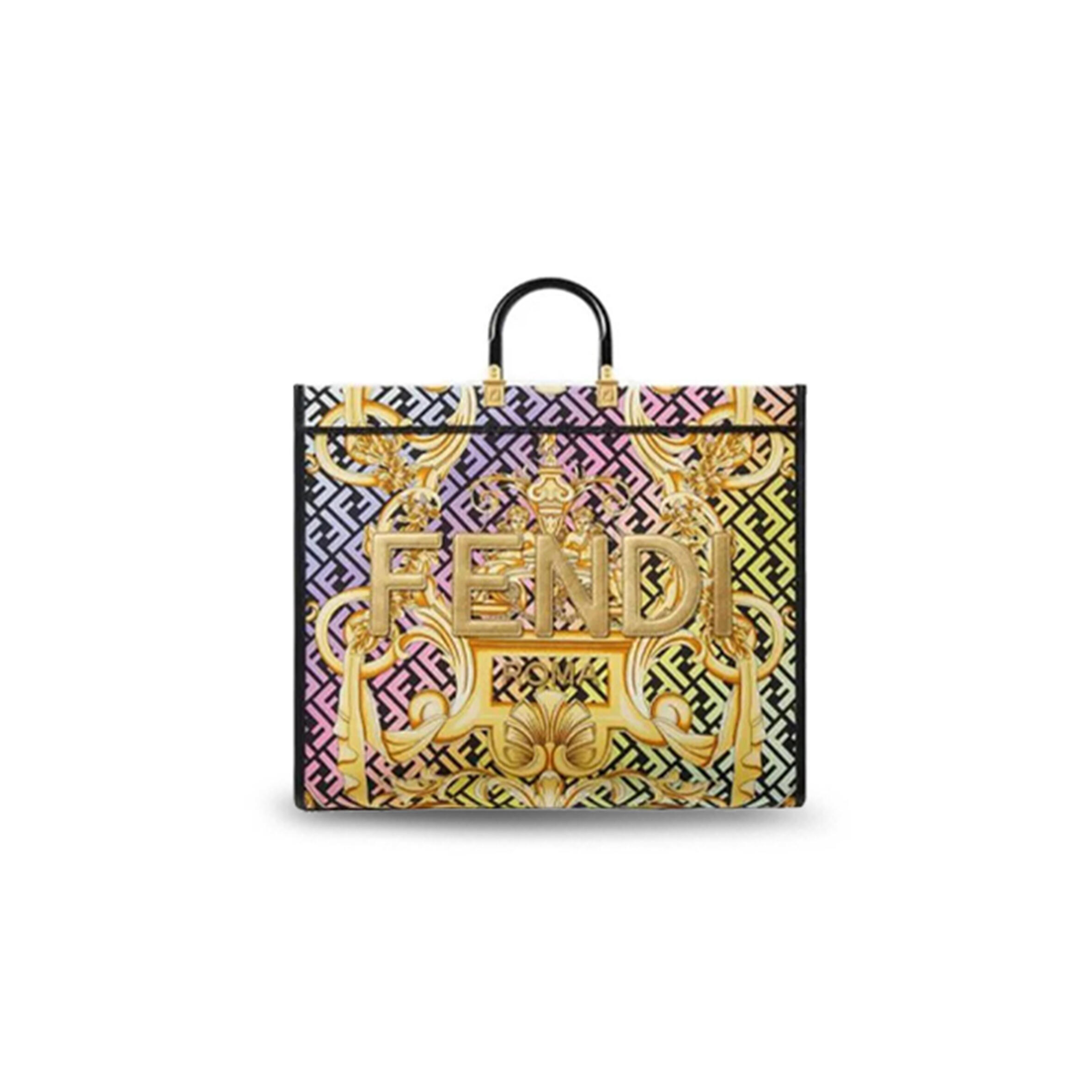 F**di FENDACE SUNSHINE LARGE TOTE BAG 10066641A046345B67F (48*41*20cm) Master Quality