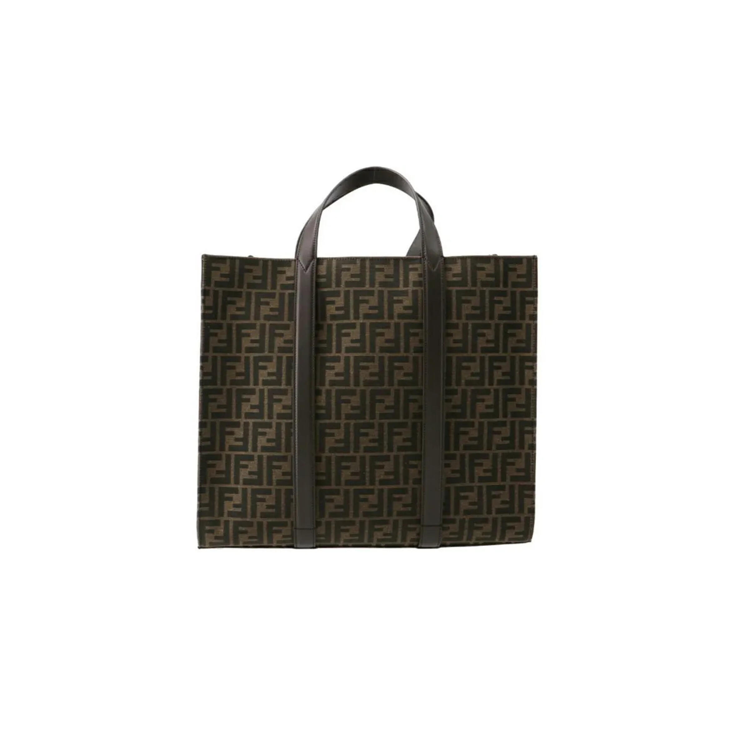 F**di FF JACQUARD SHOPPER FABRIC MULTICOLOR 7VA390AG0MF19KW (42*35*19cm) Master Quality