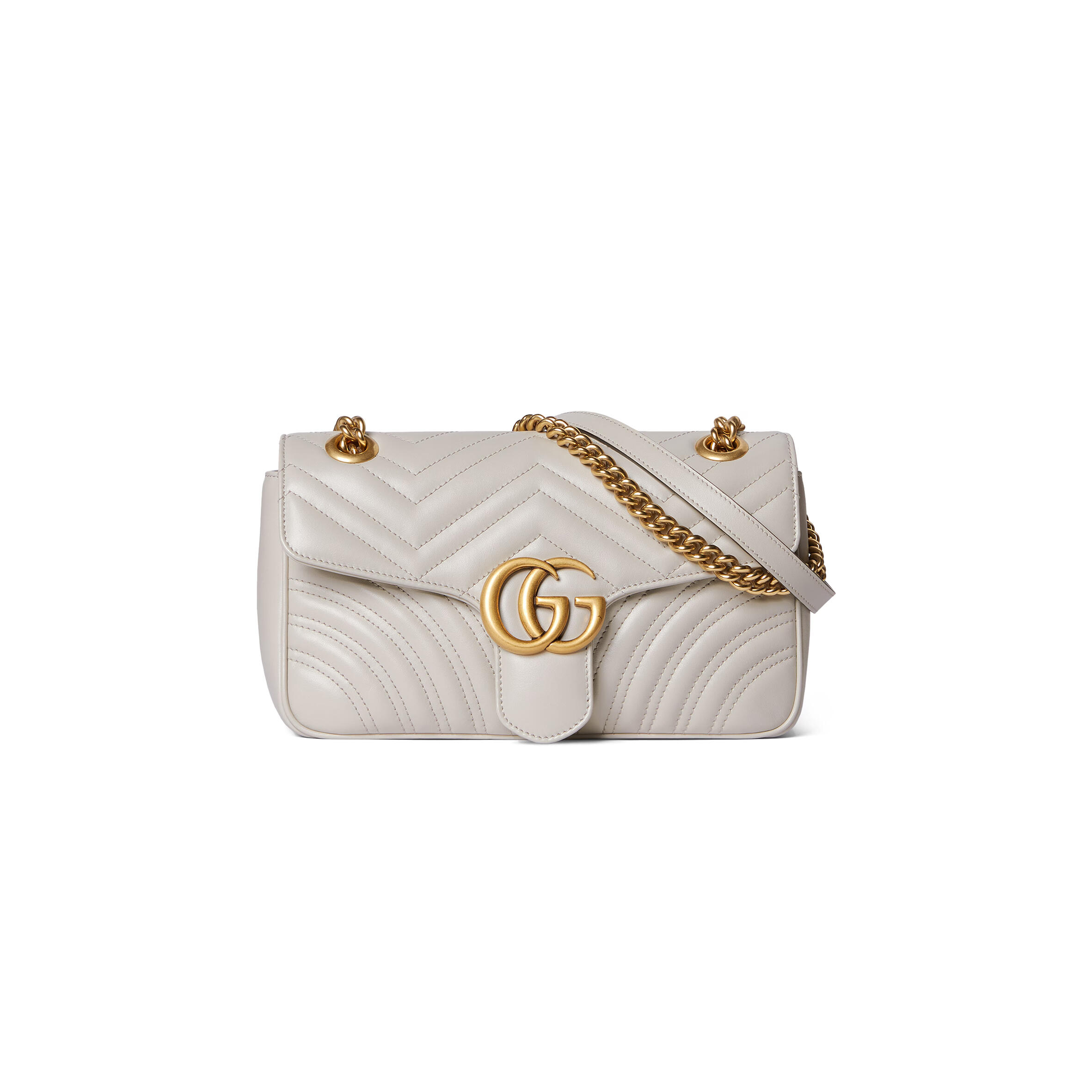 Gvc*1 ‎GG MARMONT MEDIUM SHOULDER BAG ‎443497 (26*15*7cm) Master Quality