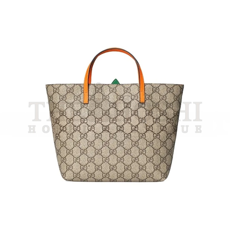 Gvc*1 GG Svp*me MONOGRAM KIDS PINEAPPLE TOTE 580840 (21*20*10cm) Master Quality