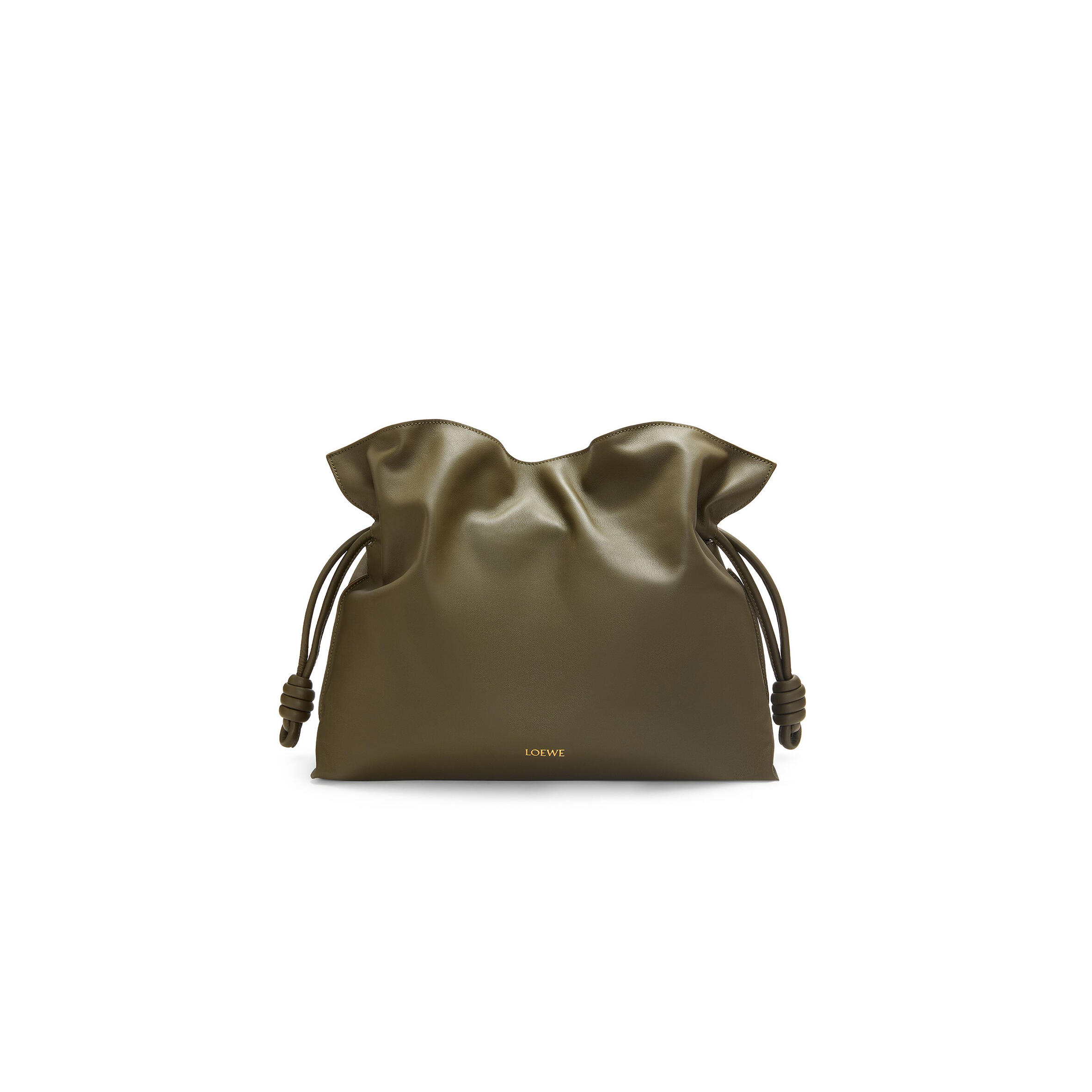 L0ew* LARGE FLAMENCO CLUTCH IN NAPPA CALFSKIN 0011091428 (38*29*14cm) Master Quality