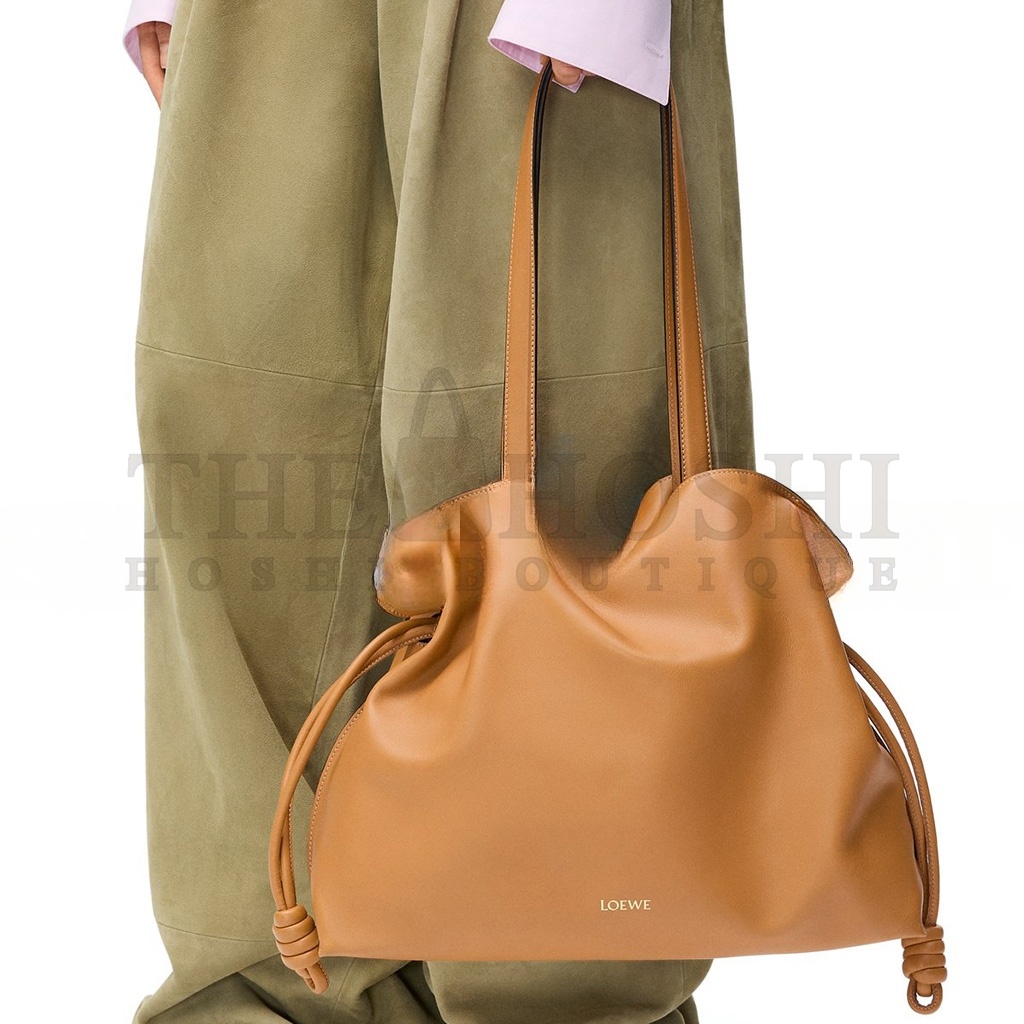 L0ew* LARGE FLAMENCO CLUTCH IN NAPPA CALFSKIN 0011034576 (38*29*14cm) Master Quality