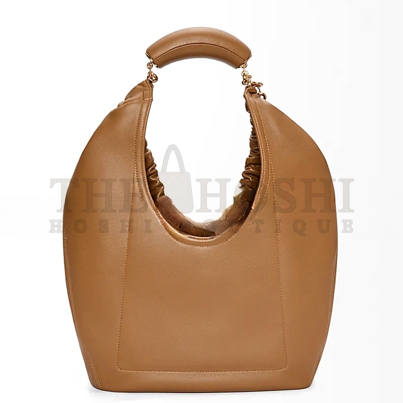 L0ew* MEDIUM SOFT NAPPA SHEEP LEATHER SQUEEZE BAG A914Q37X01-01(34*33*13.5cm) Master Quality