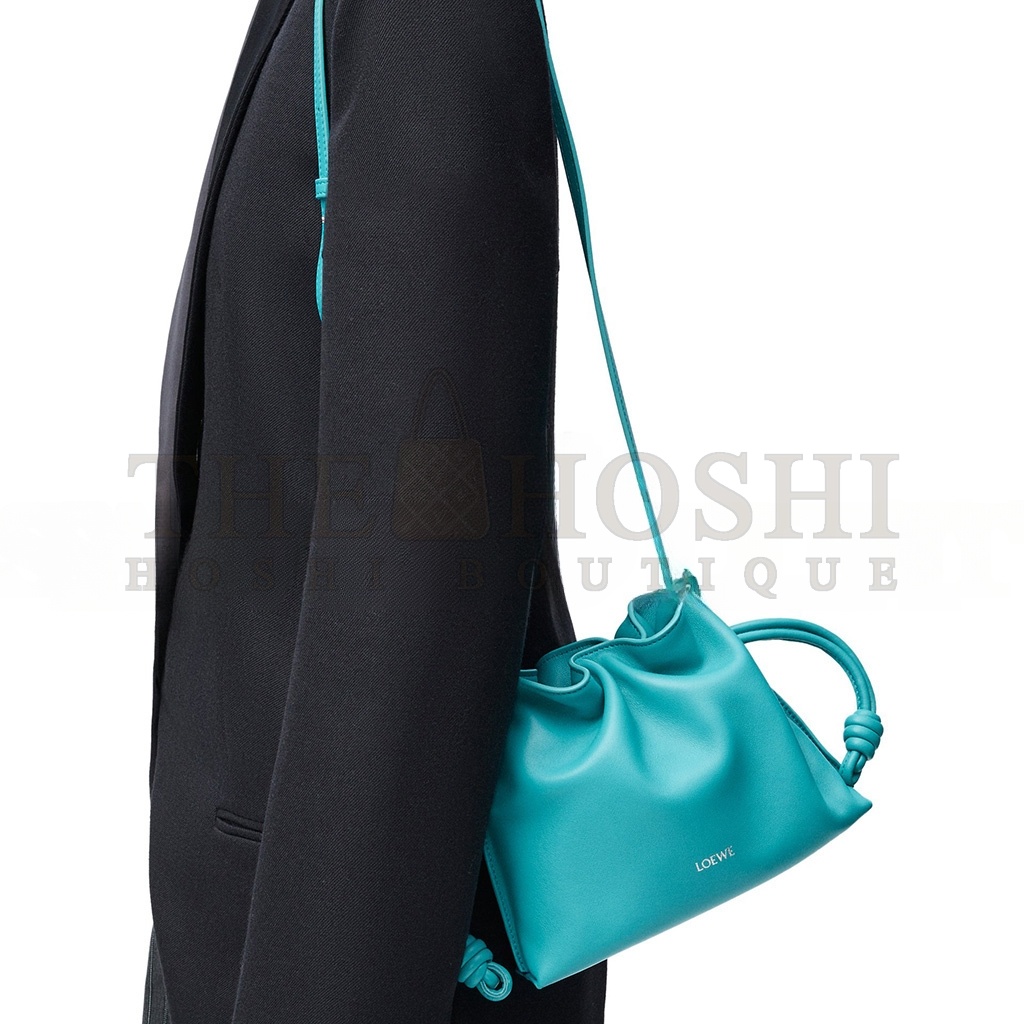 L0ew* MINI FLAMENCO CLUTCH IN NAPPA CALFSKIN 0011182128 (23.9*18*9cm) Master Quality