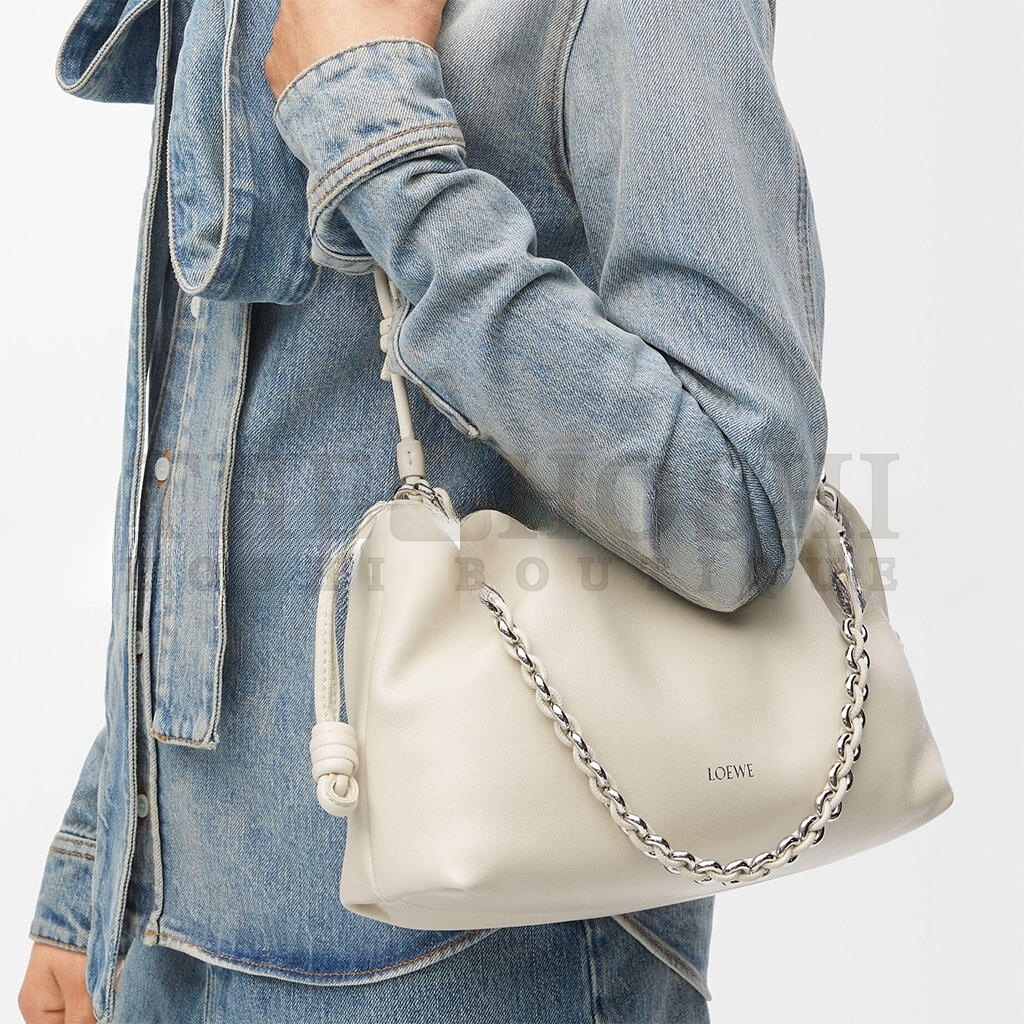 L0ew* MEDIUM FLAMENCO PURSE IN MELLOW NAPPA LAMBSKIN 0011091501 (30*20*10.5cm) Master Quality