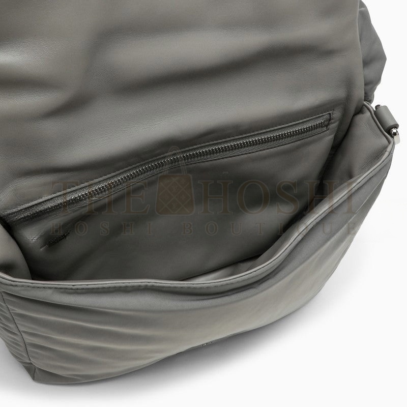 L0ew* GOYA ASPHALT NYLON PUFFER BAG MEN B896G22X01NY (30*20.5*10cm) Master Quality