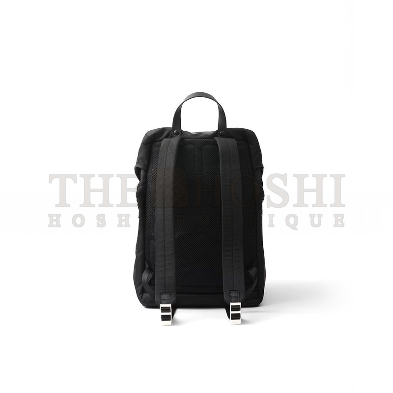 Pra*a RE-NYLON AND SAFFIANO LEATHER BACKPACK 2VZ135 (45*27*17cm) Master Quality