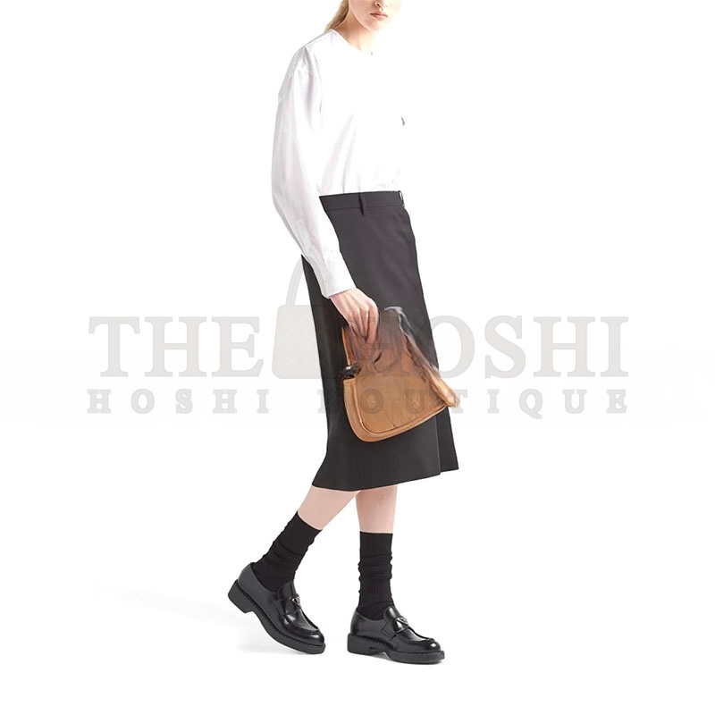 Pra*a MOON PADDED NAPPA-LEATHER MINI BAG 1BA381 (22.5*16*7.5cm) Master Quality