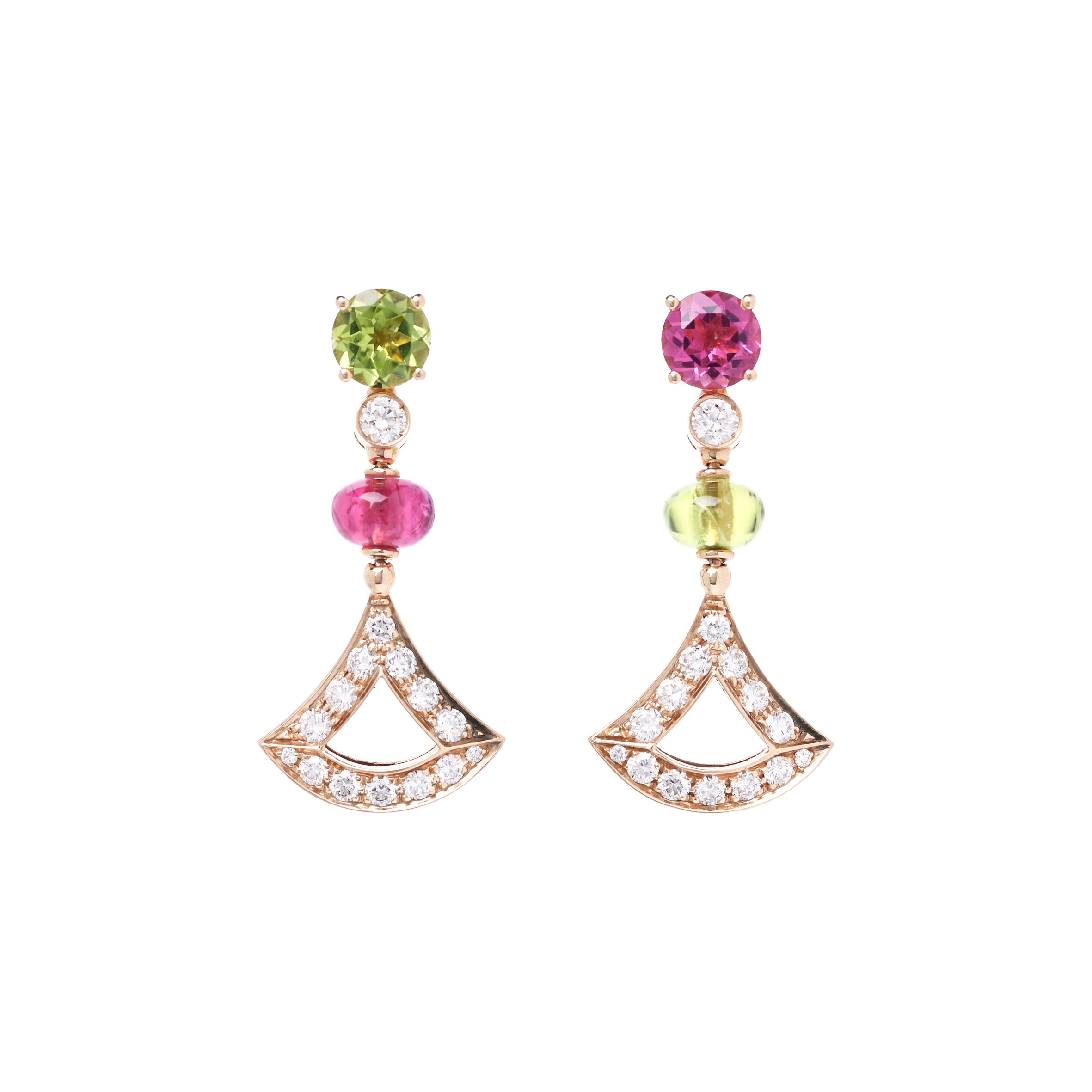 Bv1g*ai DIVAS' DREAM DROP EARRINGS 853263 Master Quality