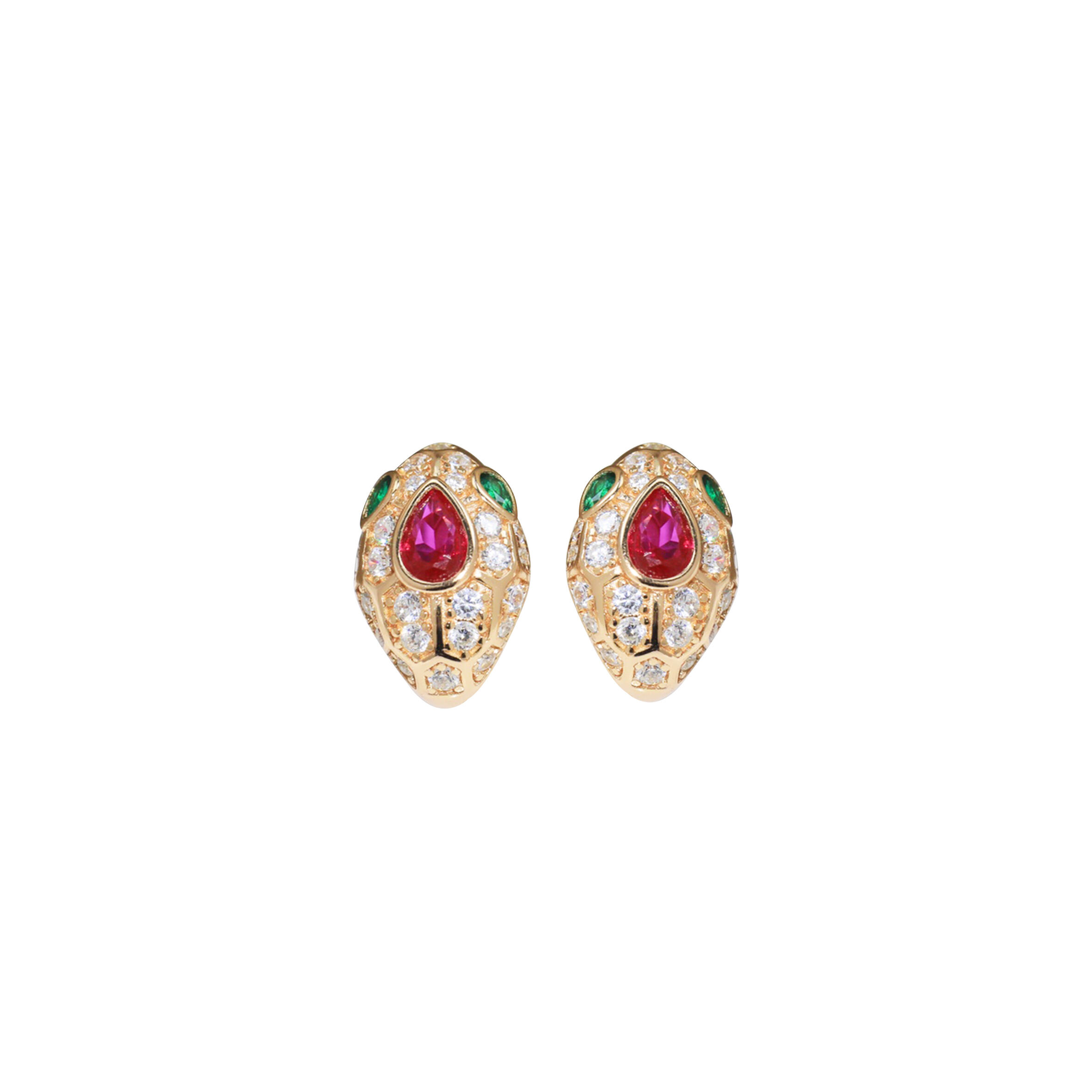 Bv1g*ai SERPENTI SEDUTTORI EARRINGS Master Quality