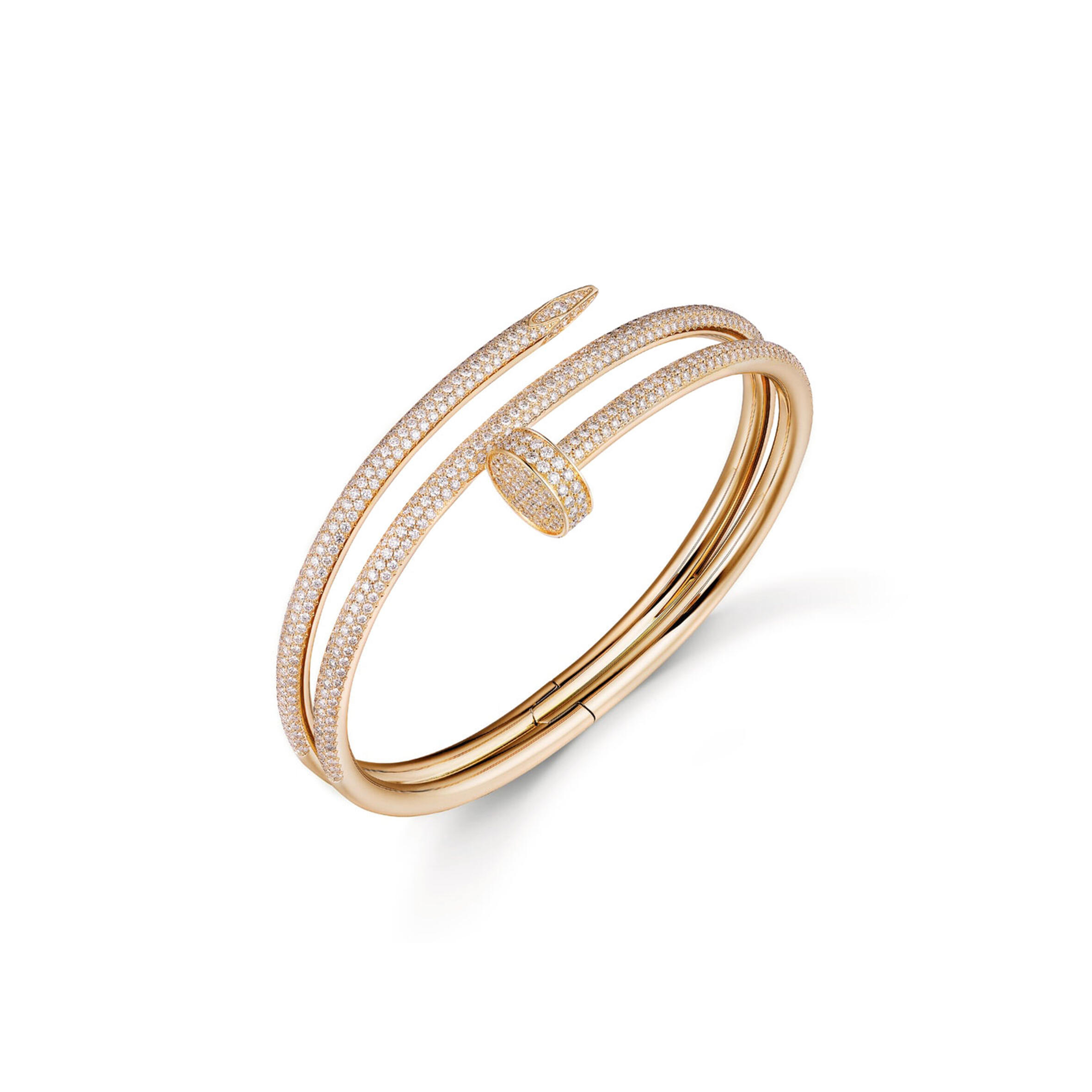 Ca*t1er JUSTE YELLOW GOLD UN CLOU BRACELET N6708617 Master Quality