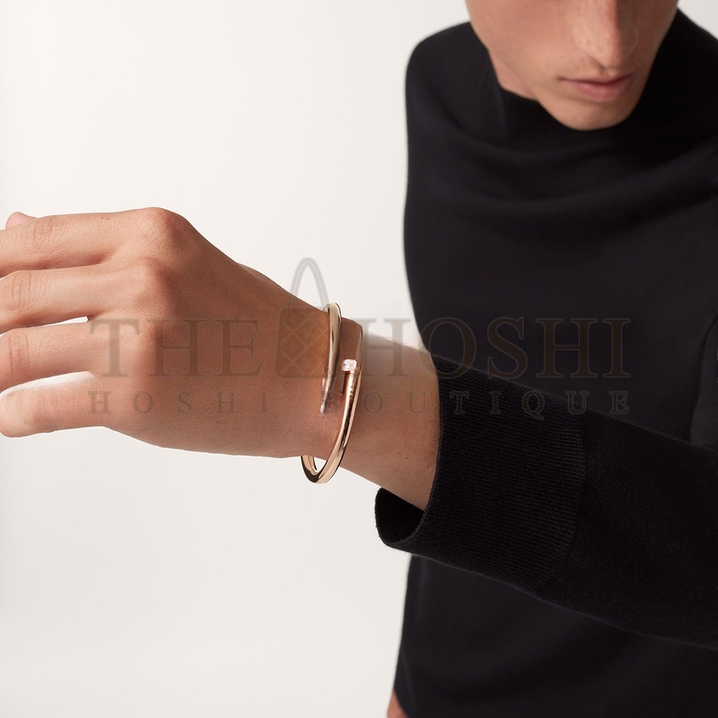 Ca*t1er  JUSTE UN CLOU BRACELET, MEDIUM MODEL N6721717 Master Quality