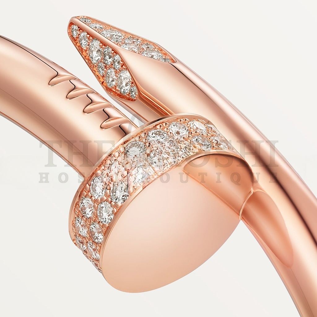 Ca*t1er  JUSTE UN CLOU BRACELET, MEDIUM MODEL N6721717 Master Quality