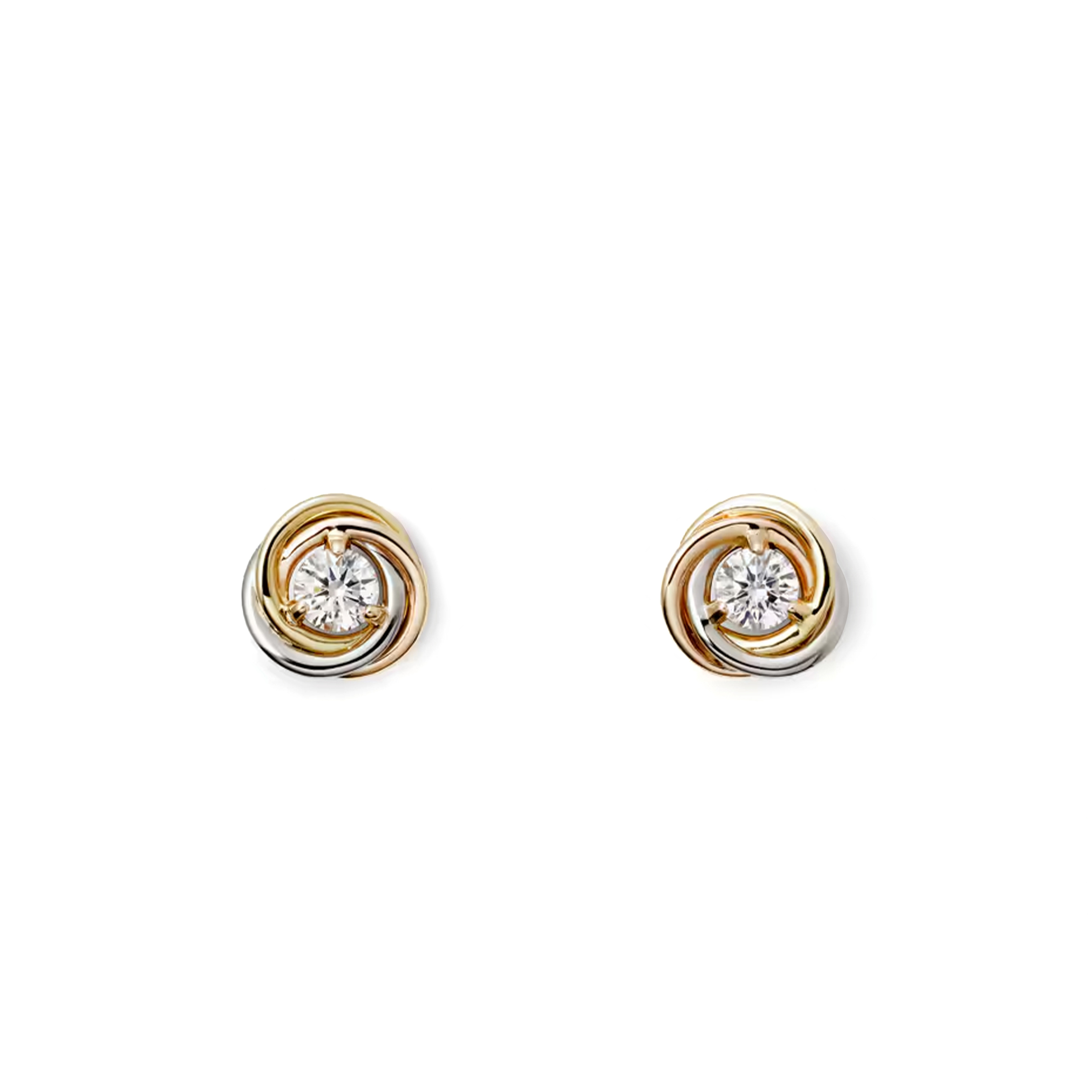 Ca*t1er TRINITY EARRINGS B8045300 Master Quality