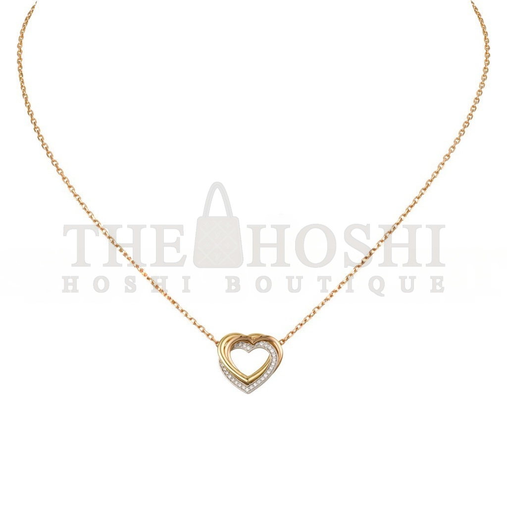 Ca*t1er TRINITY NECKLACE B7061200 Master Quality