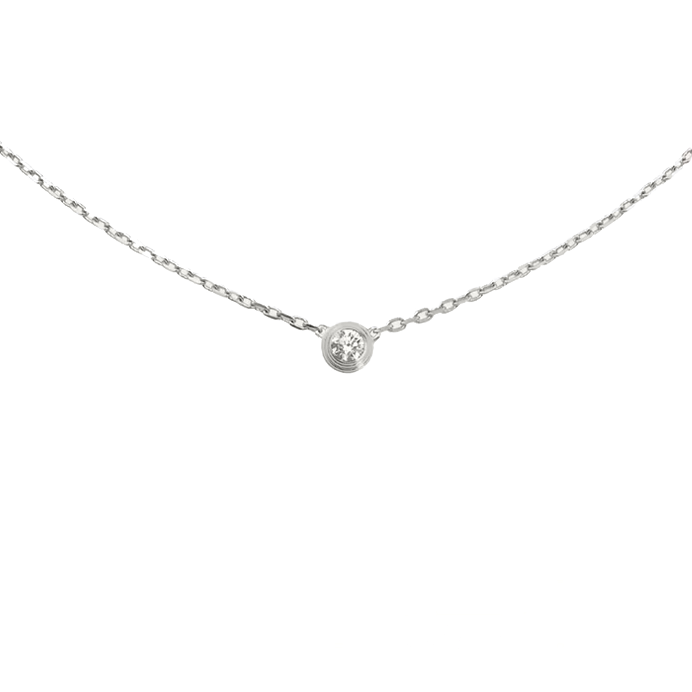 Ca*t1er D'AMOUR NECKLACE, SMALL MODEL B7215900 Master Quality