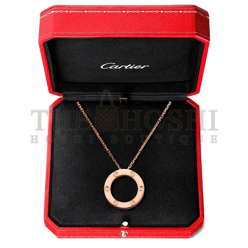 Ca*t1er LOVE NECKLACE B7014400 Master Quality