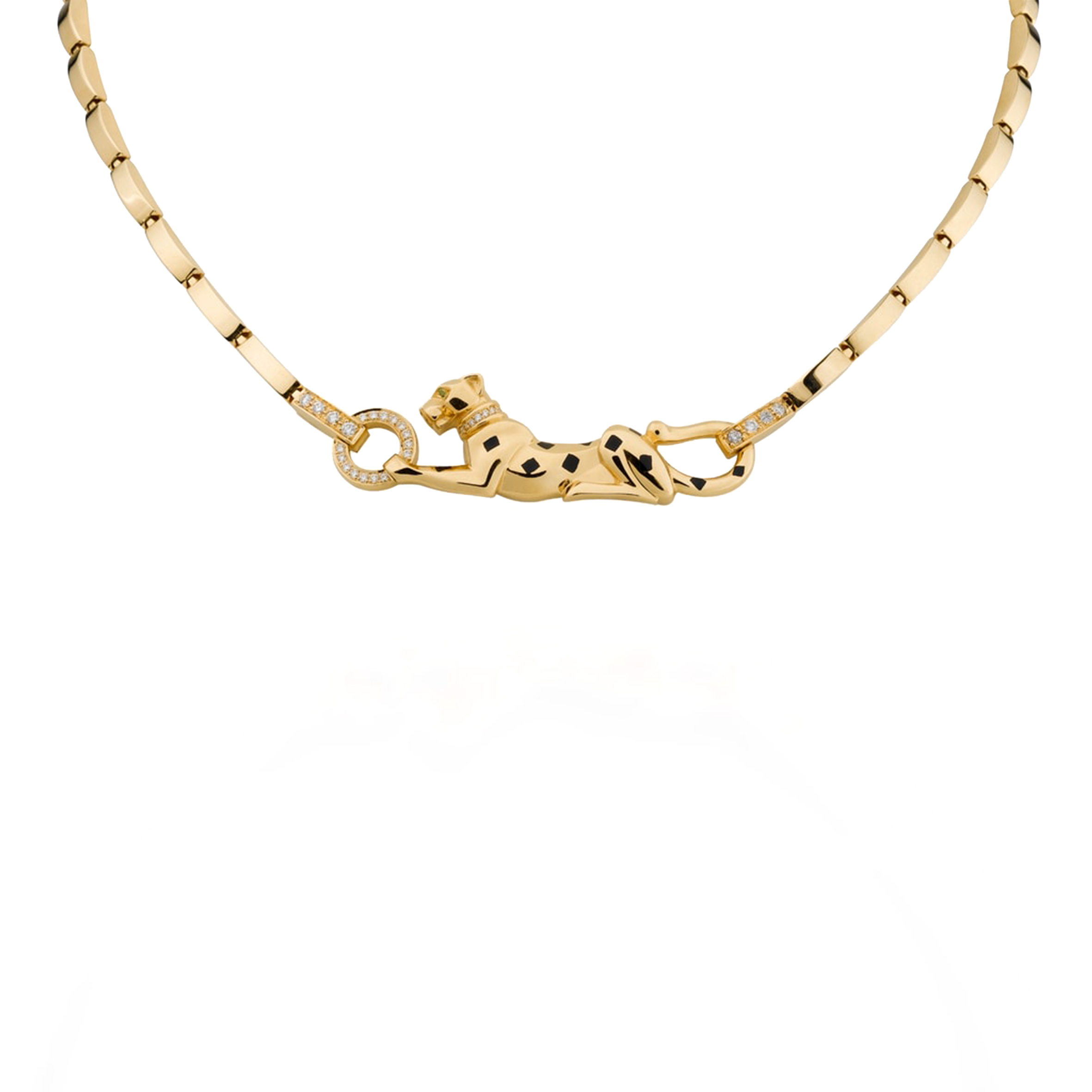 Ca*t1er PANTHÈRE DE Ca*t1er NECKLACE N7059200 Master Quality