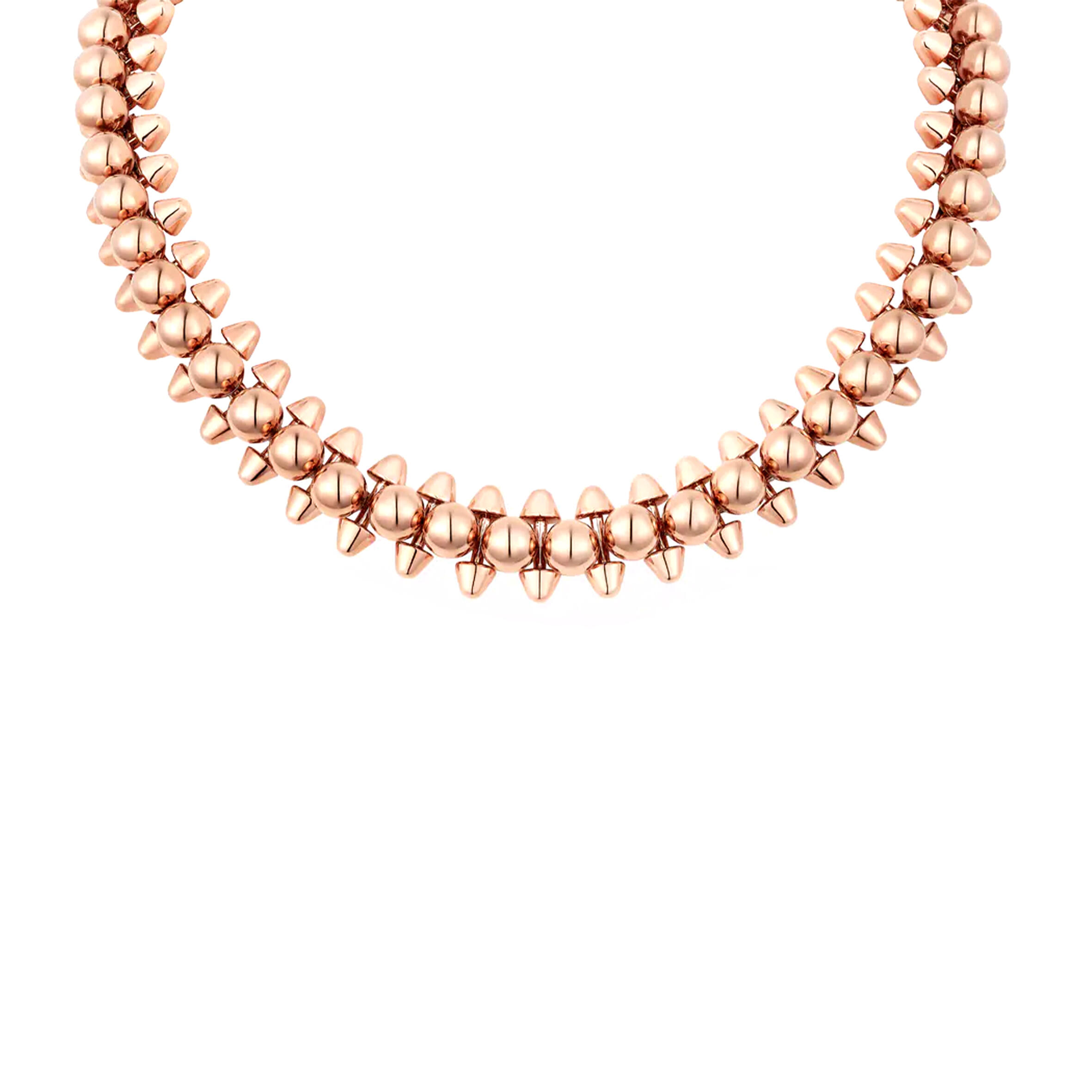 Ca*t1er CLASH DE Ca*t1er NECKLACE, FLEXIBLE, EXTRA-LARGE MODEL N7424410 Master Quality