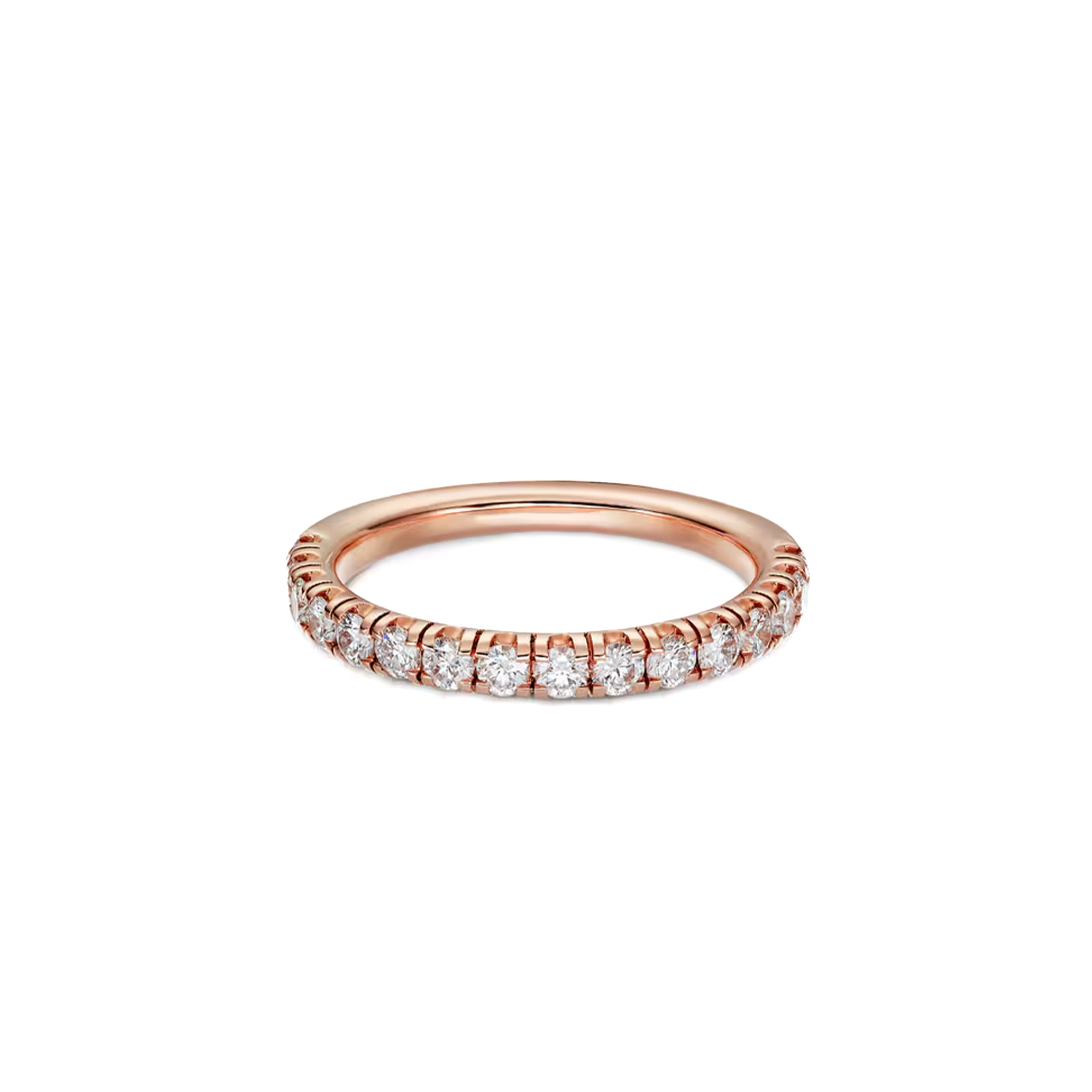 Ca*t1er ETINCELLE DE Ca*t1er WEDDING RING, WIDTH 2.6 MM, SEMI-PAVED B4216400 Master Quality