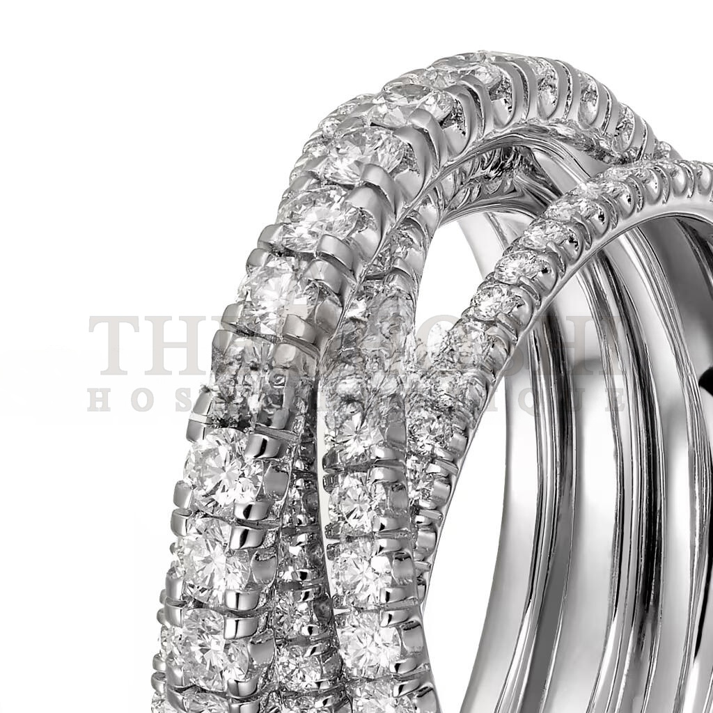 Ca*t1er ETINCELLE DE Ca*t1er RING, SEMI-PAVED N4753300 Master Quality