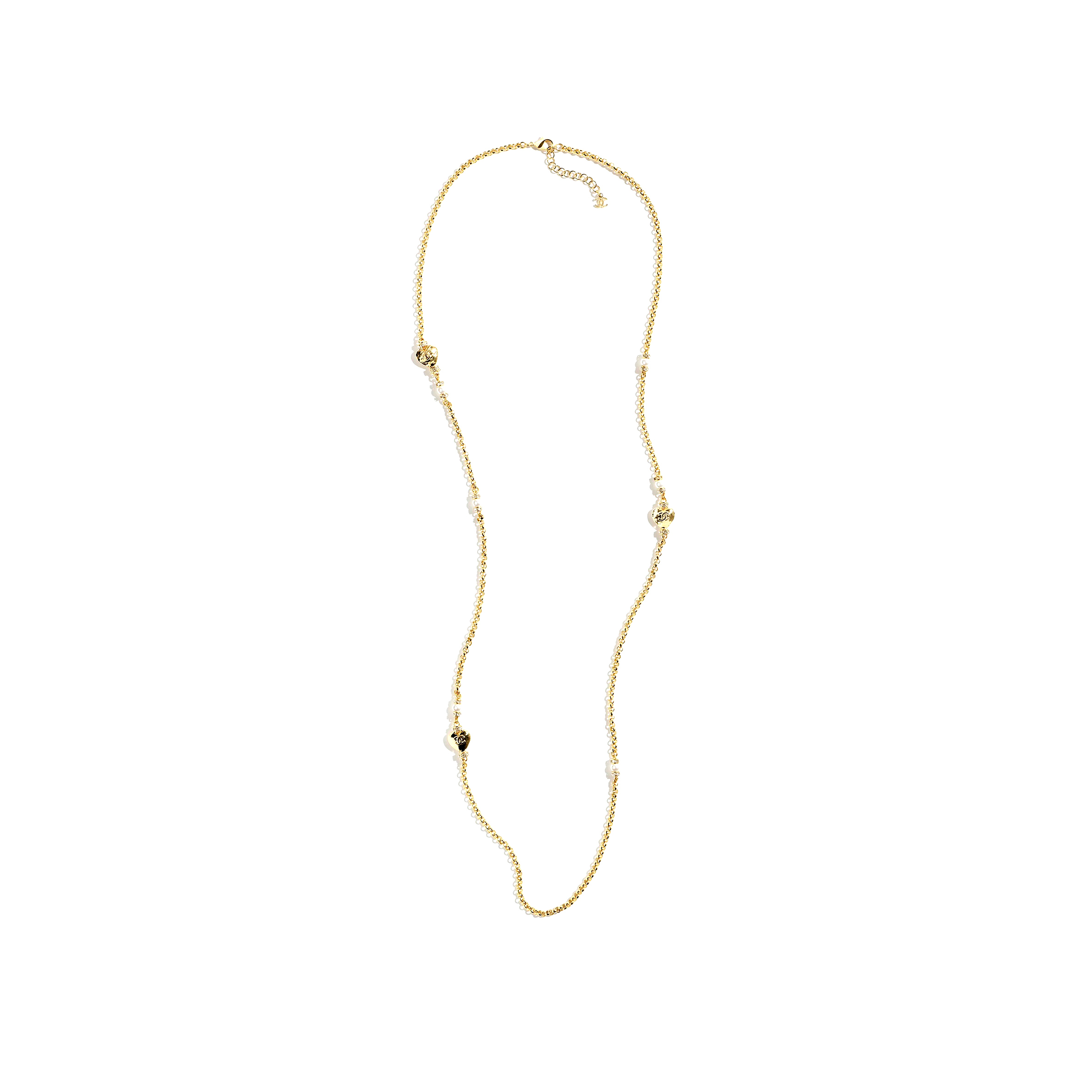 Ch**el METAL LONG NECKLACE ABD083 Master Quality