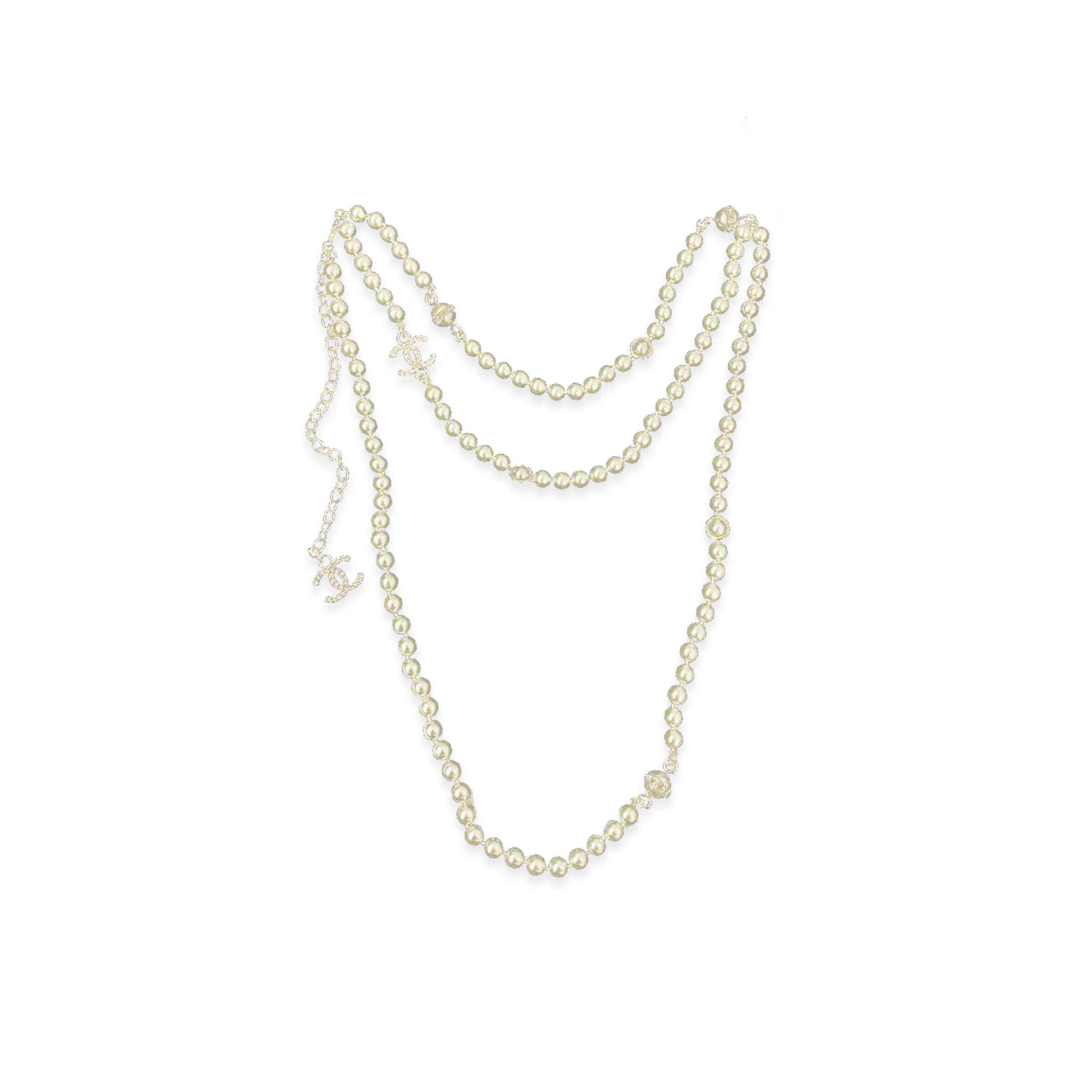 Ch**el PEARL NECKLACE ABE007 Master Quality