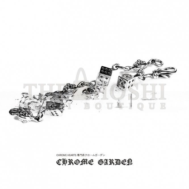 Ch*0me He**ts DICE AND CROSSBALL BRACELET Master Quality