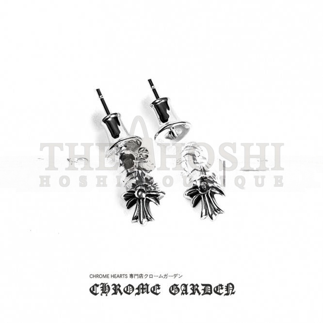 Ch*0me He**ts TINY E CH PLUS DROP EARRINGS Master Quality