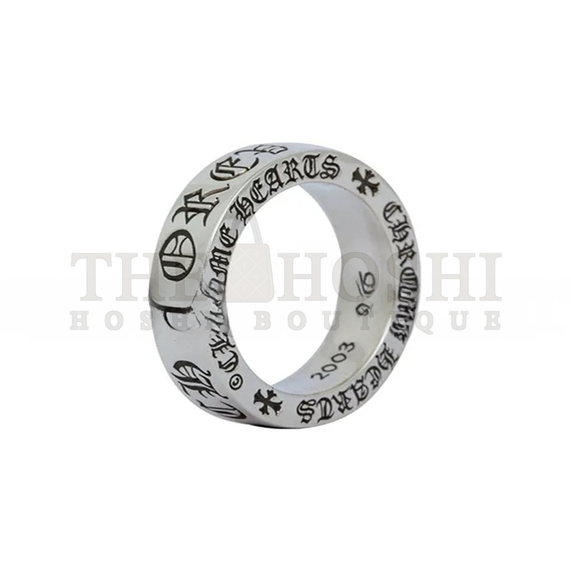 Ch*0me He**ts SPACER FOREVER SILVER RING Master Quality