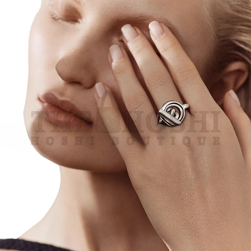 H**me5 CROISETTE RING, LARGE MODEL H104587B00049 Master Quality