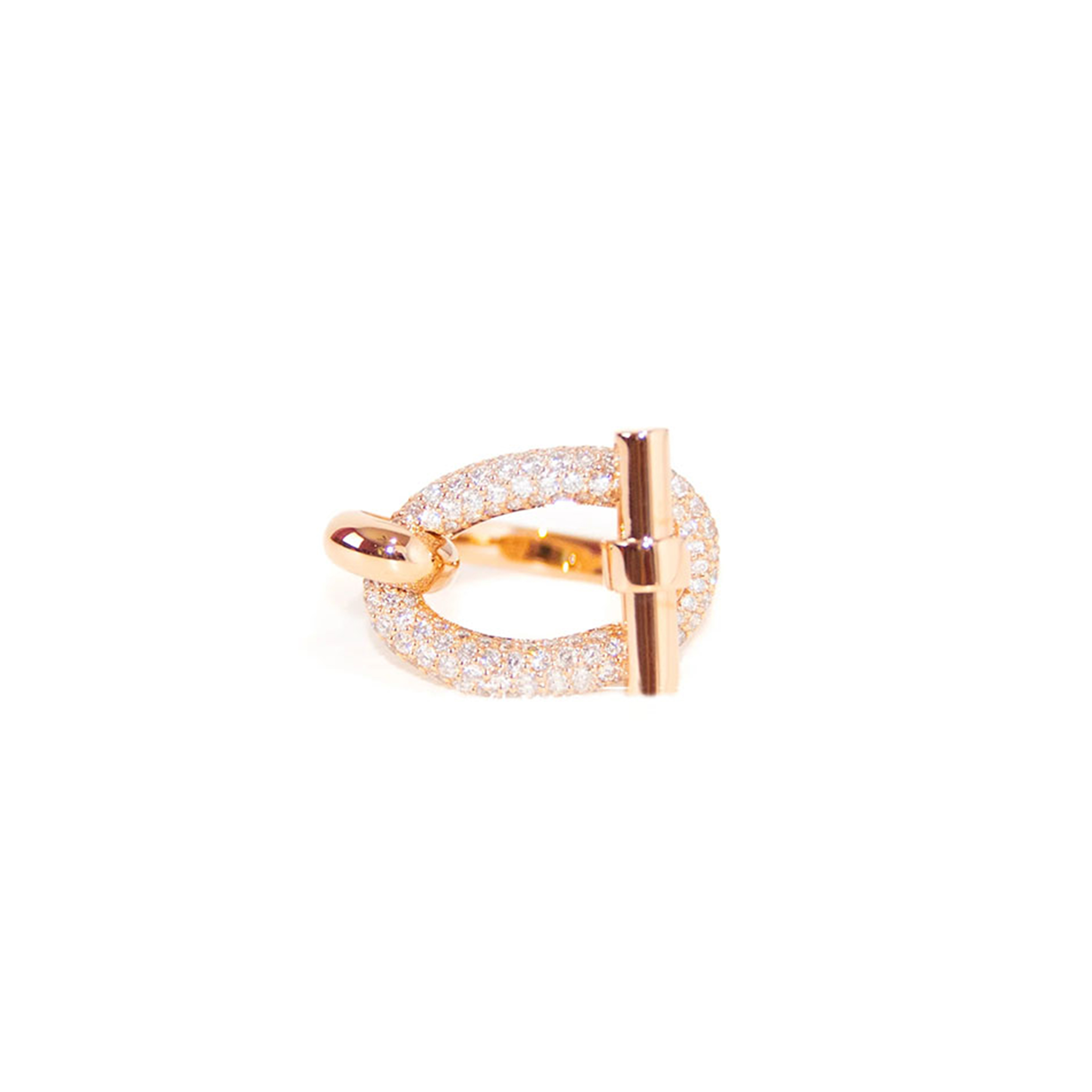 H**me5 ROSE GOLD D1am0nd ADAGE RING H222614B Master Quality