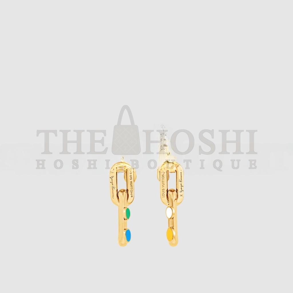 L0vis Vvtt0n X YAYOI KUSAMA LV EDGE EARRINGS M01065 Master Quality