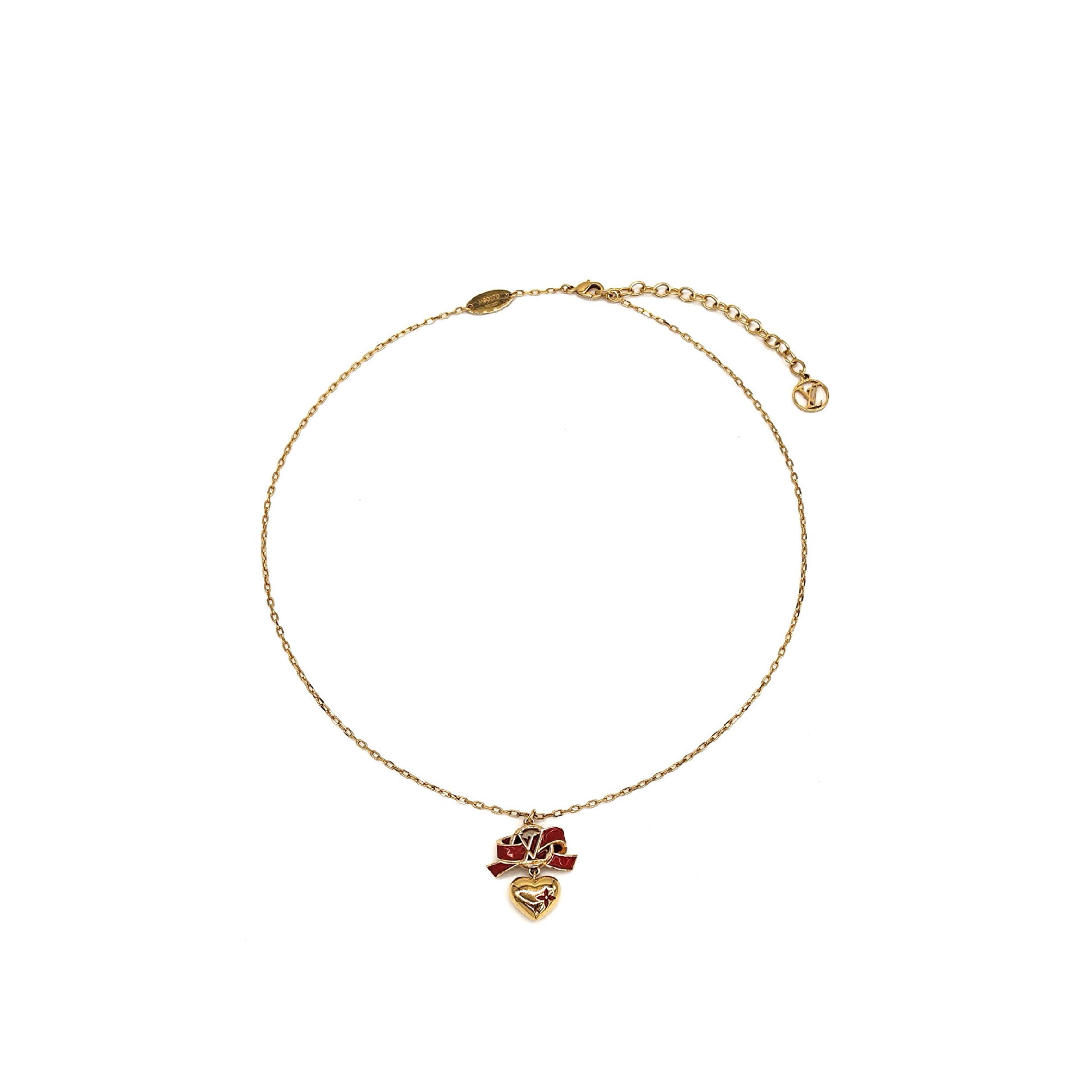 L0vis Vvtt0n LV ROMANCE NECKLACE GOLDEN M80270 Master Quality