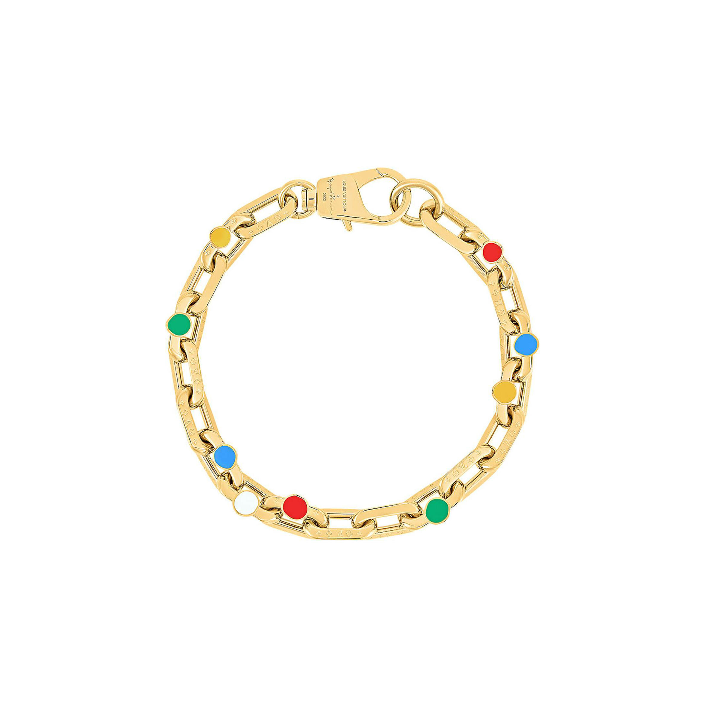 L0vis Vvtt0n X YAYOI KUSAMA LV EDGE PAINTED DOTS NECKLACE M01061 Master Quality