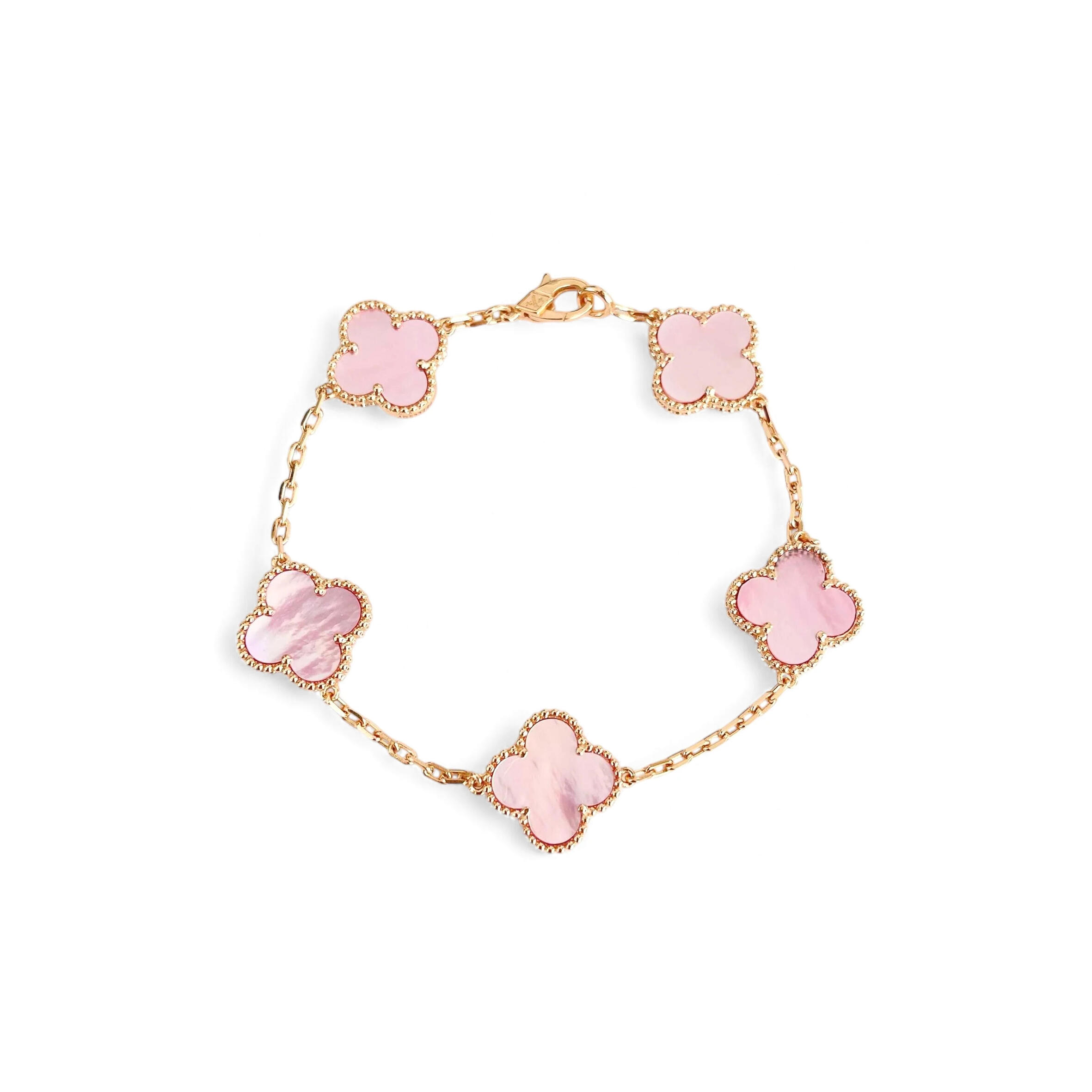 V*n Cl**f ARPELS VINTAGE ALHAMBRA BRACELET, 5 MOTIFS Master Quality