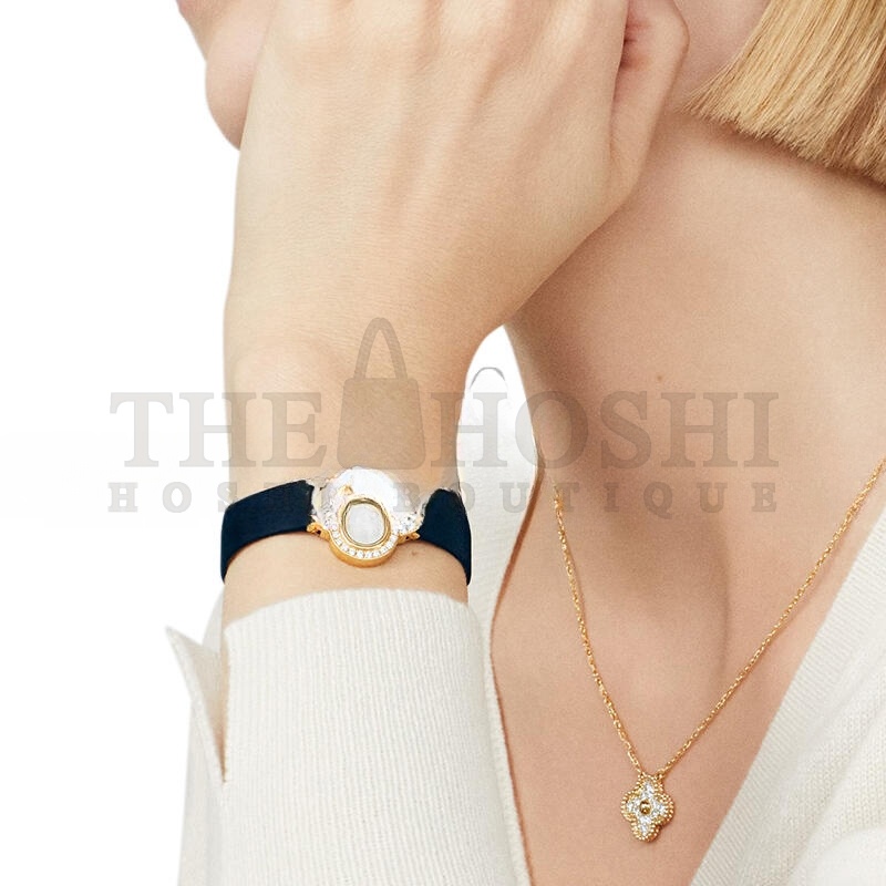 V*n Cl**f VINTAGE ALHAMBRA PENDANT18K YELLOW GOLD, D1am0nd VCARA45300 Master Quality