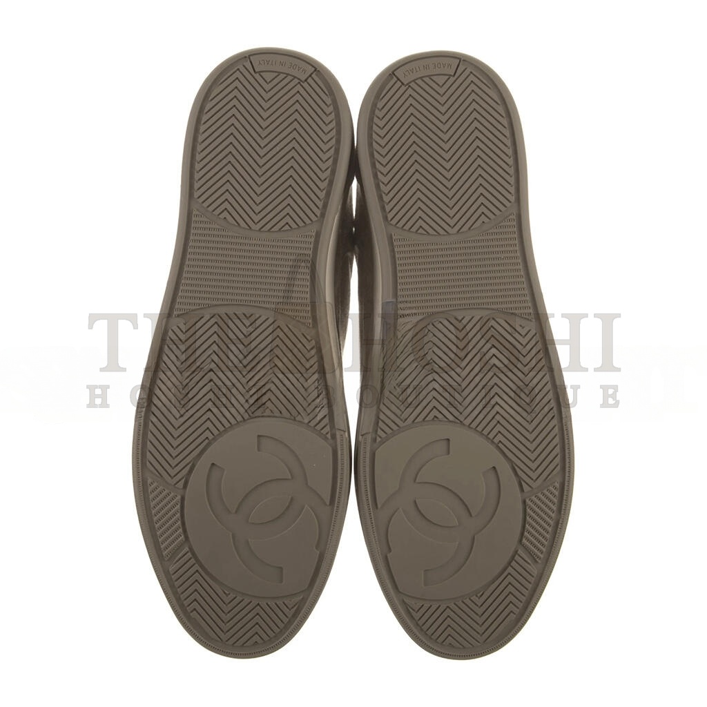 Ch**el INTERLOCKING CC LOGO SNEAKERS A11457 Master Quality