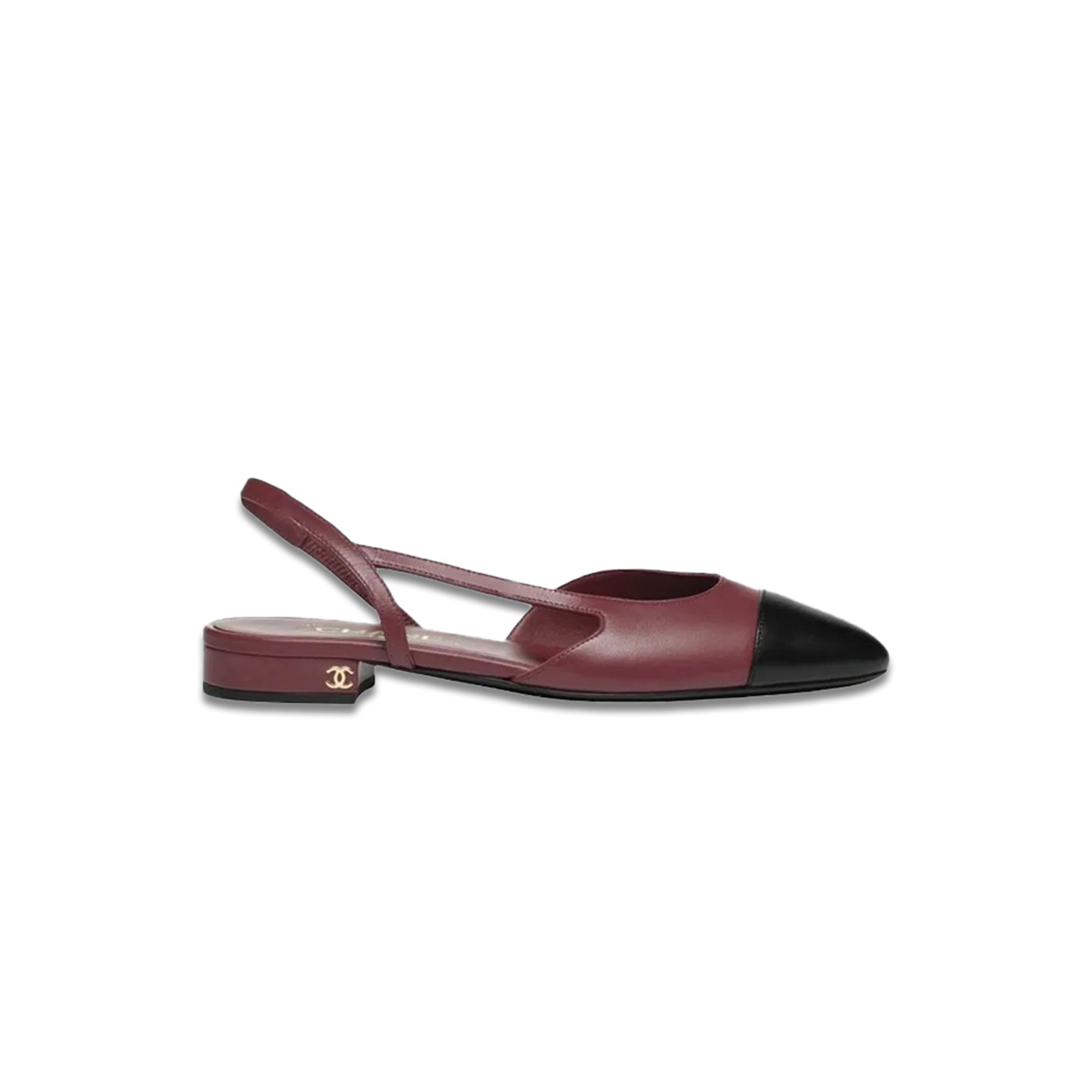 Ch**el CAP-TOE SLINGBACK FLATS G31319 Master Quality